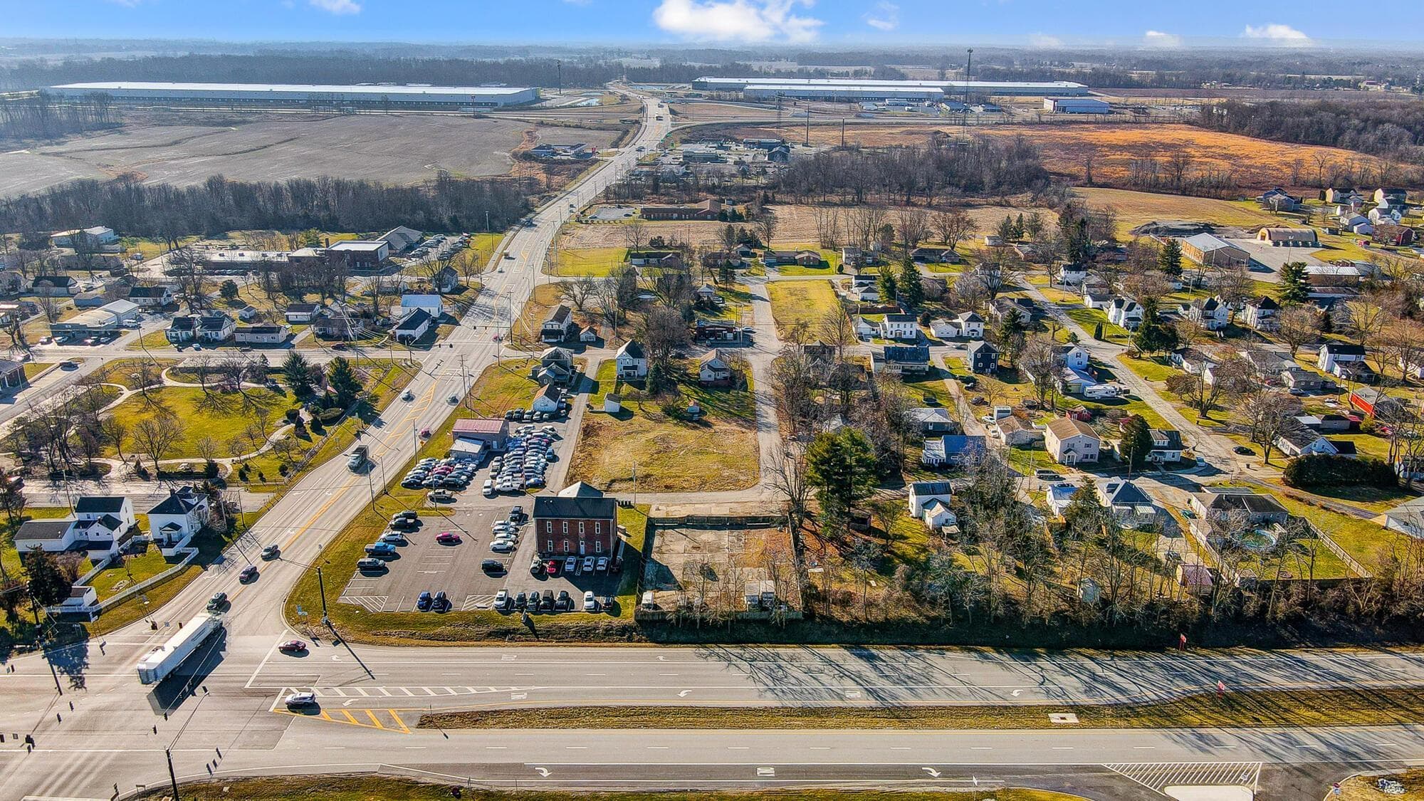 Approximate Lot Lines - 1040 Columbus Street, Etna, OH 43018