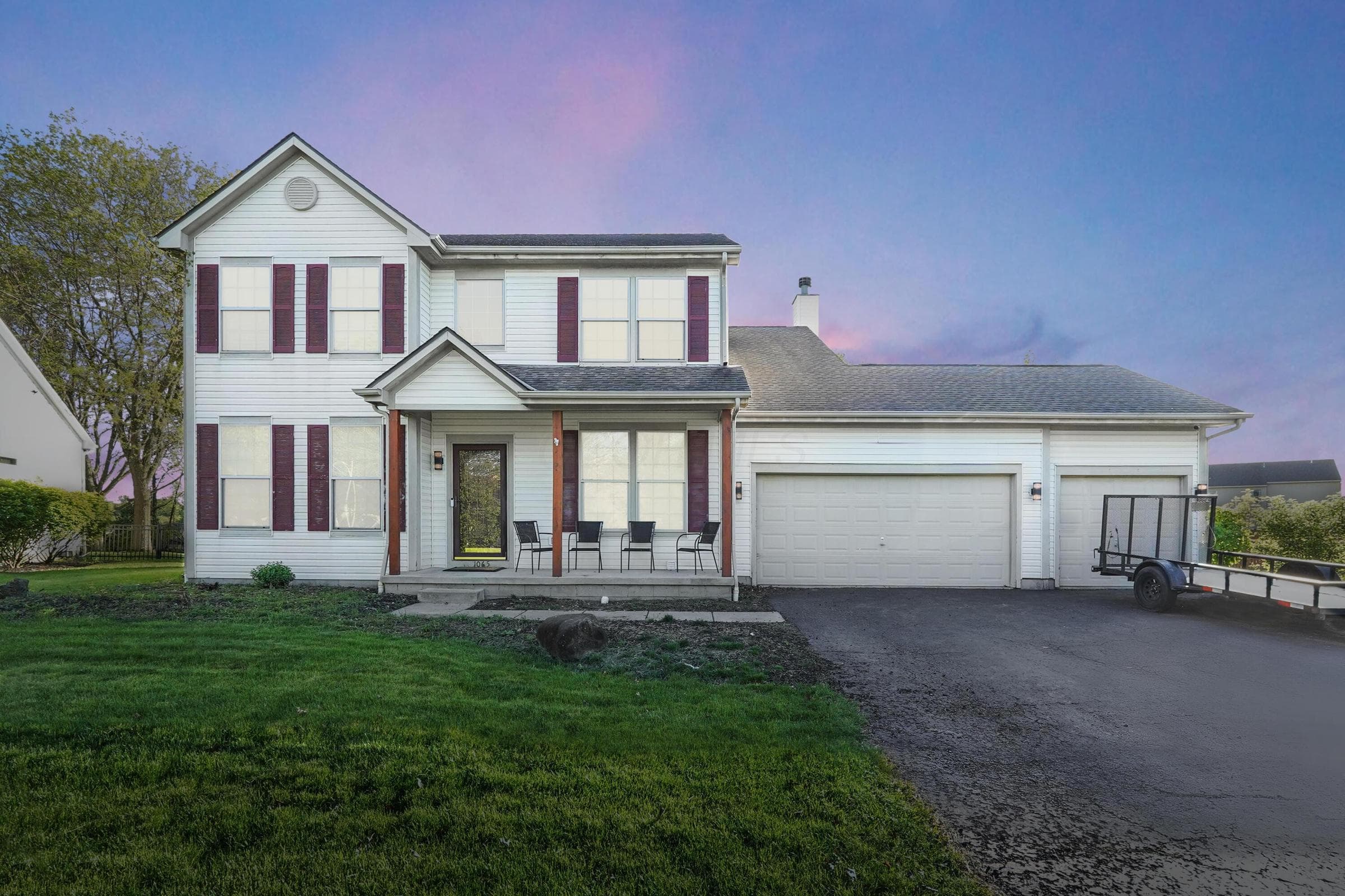 Front of the home