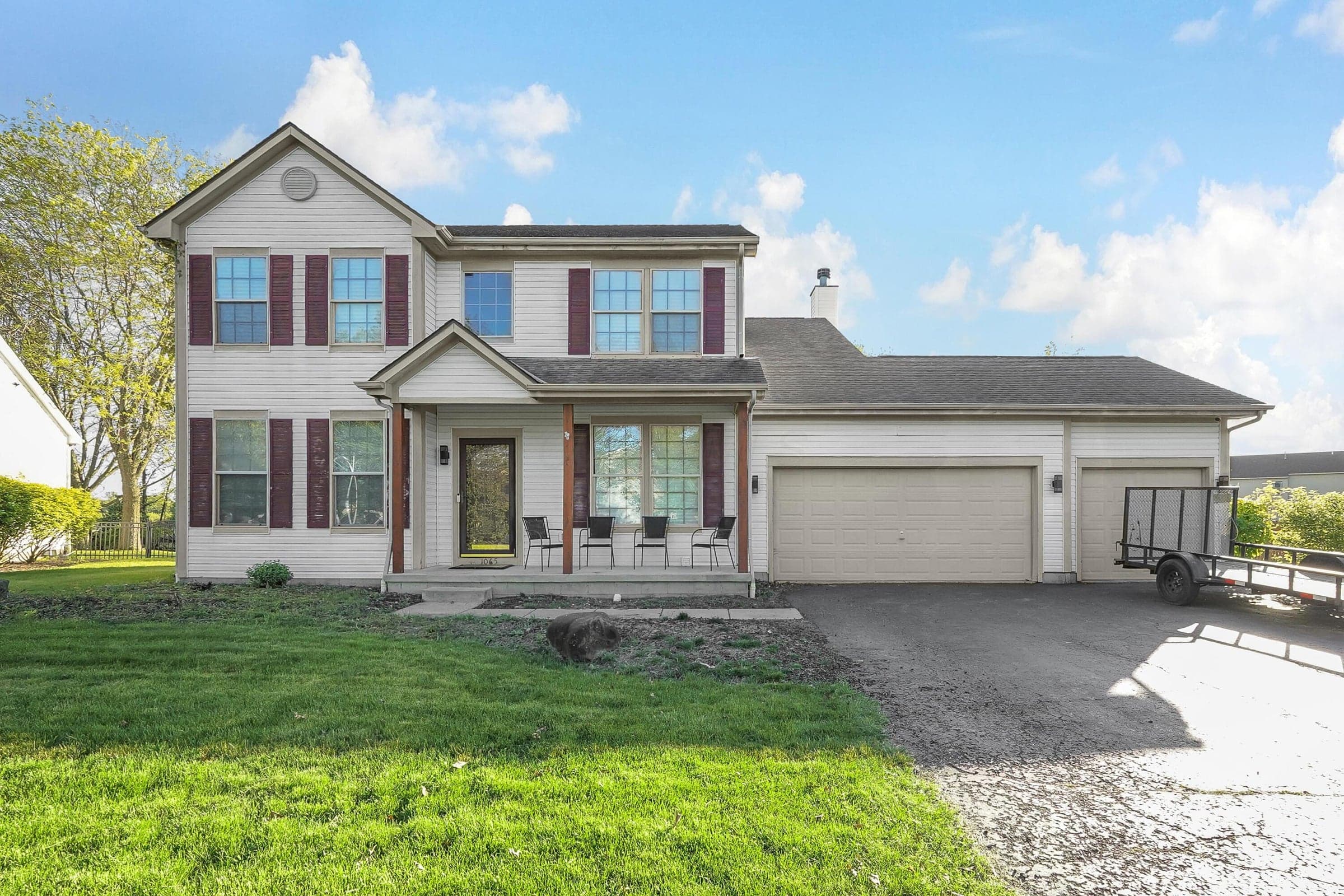 Front of the home