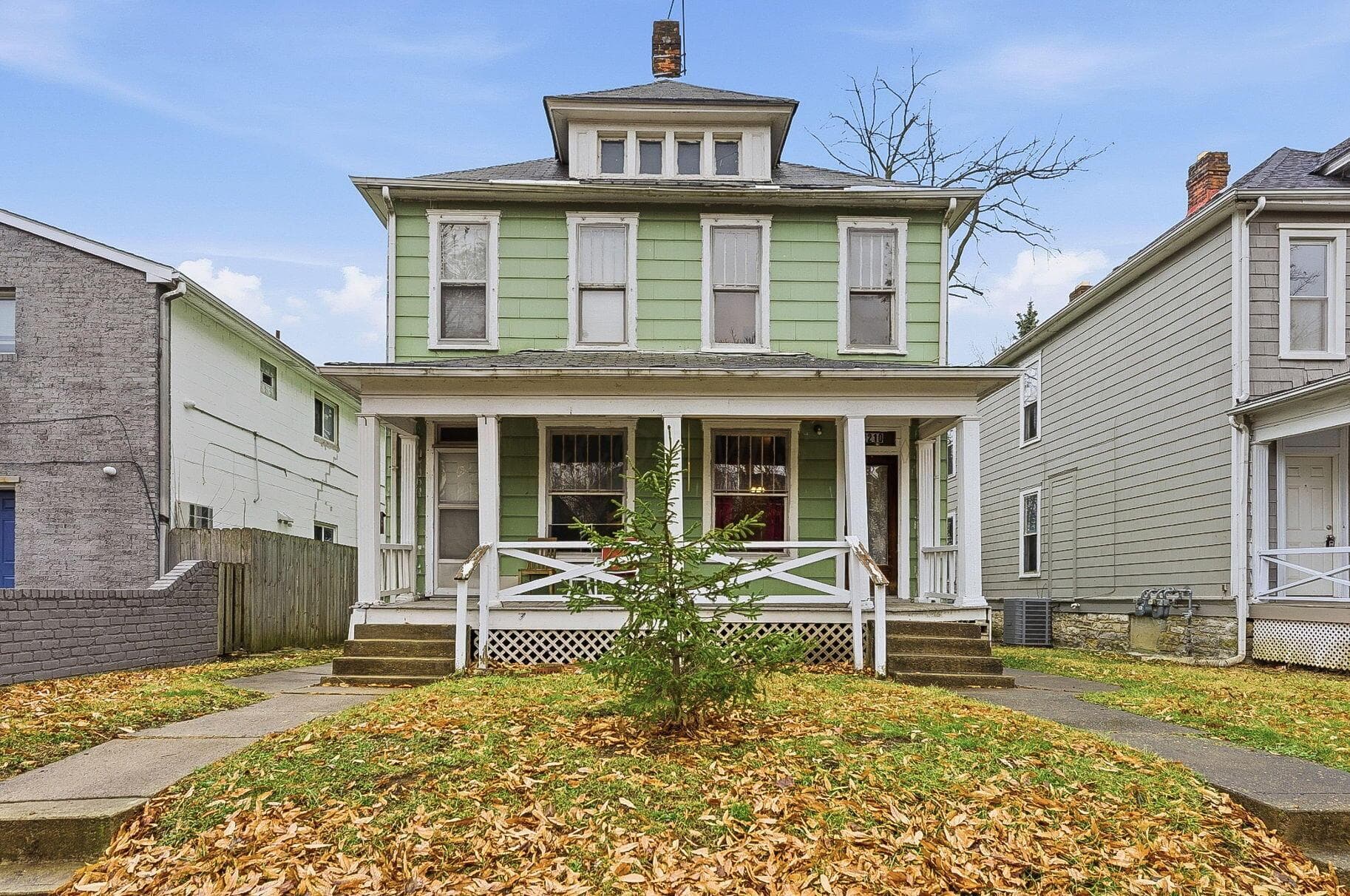 Charming duplex awaits new owners.
