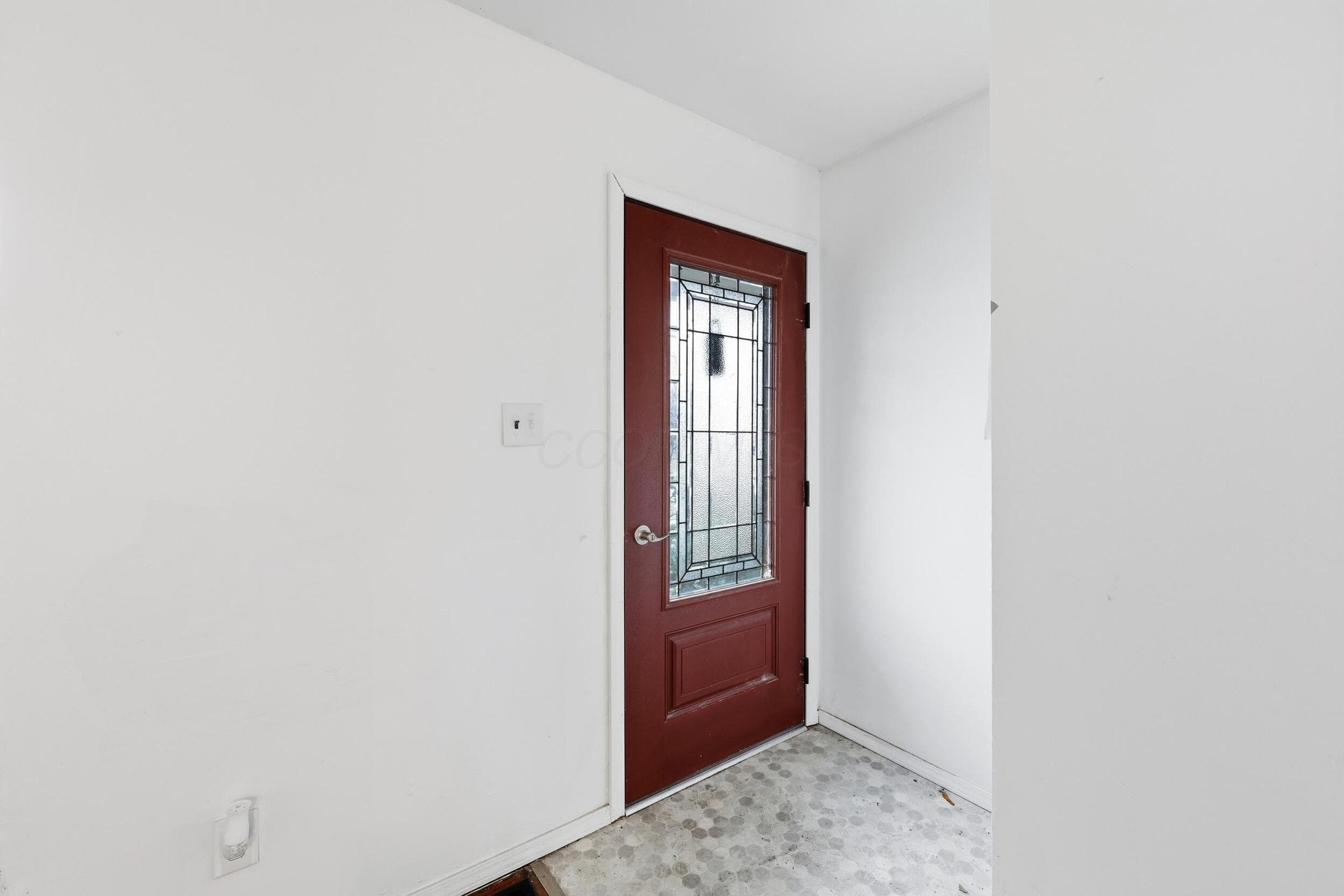 New Leaded Glass Front Door To Welcome Guests