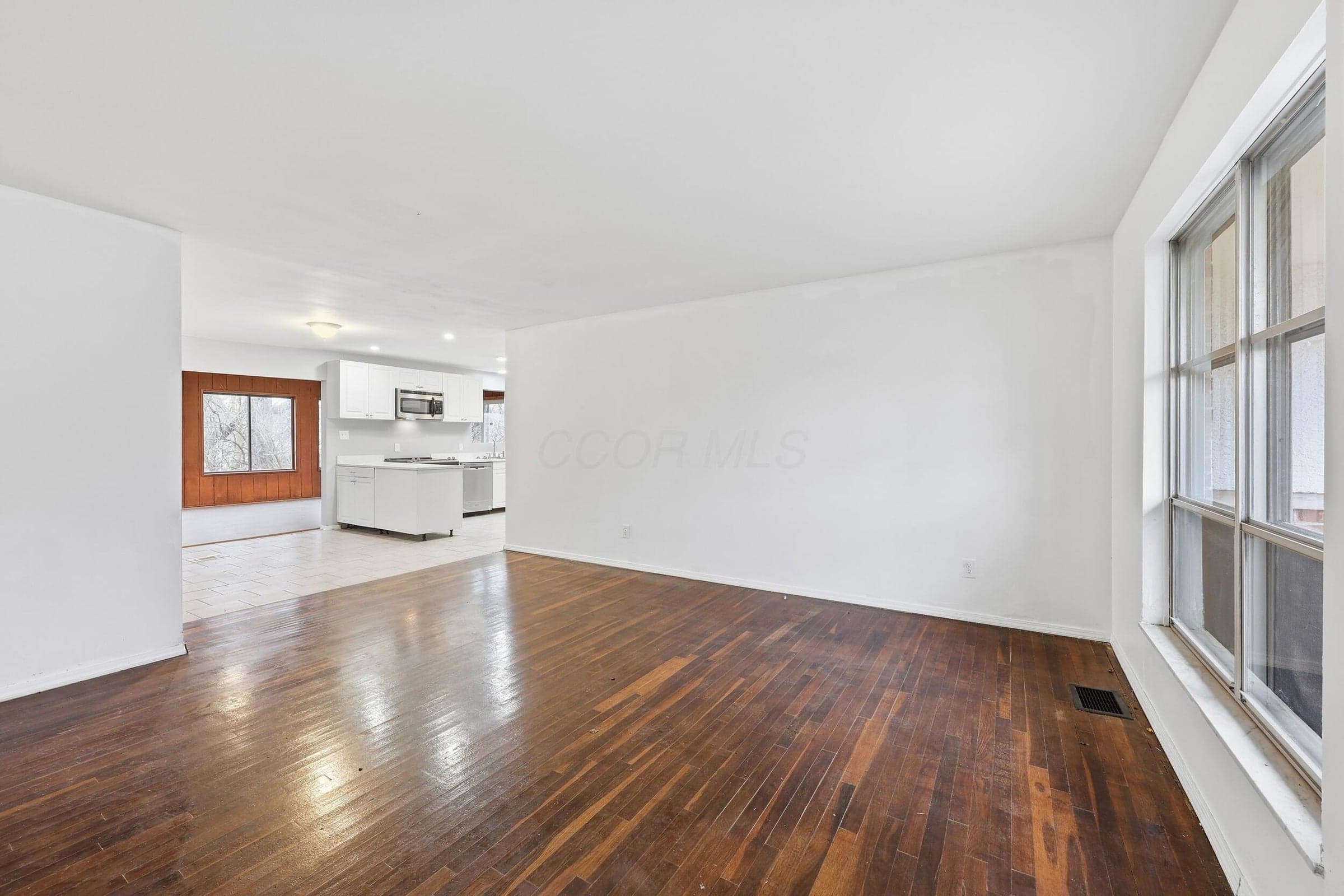 Refinished Hardwood Floors