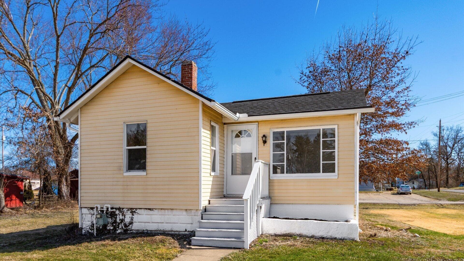Front of house.