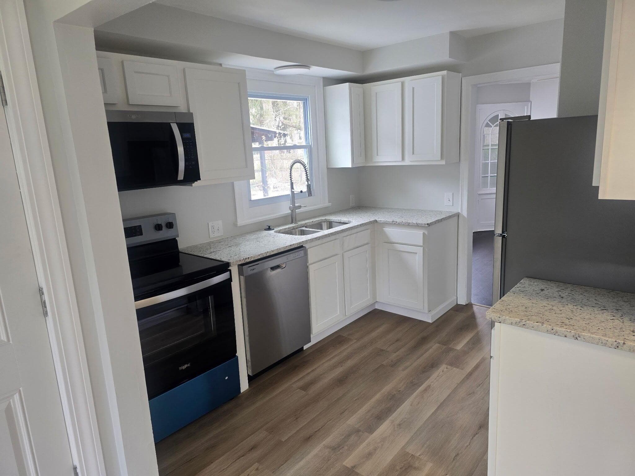 Current Kitchen with granite counters