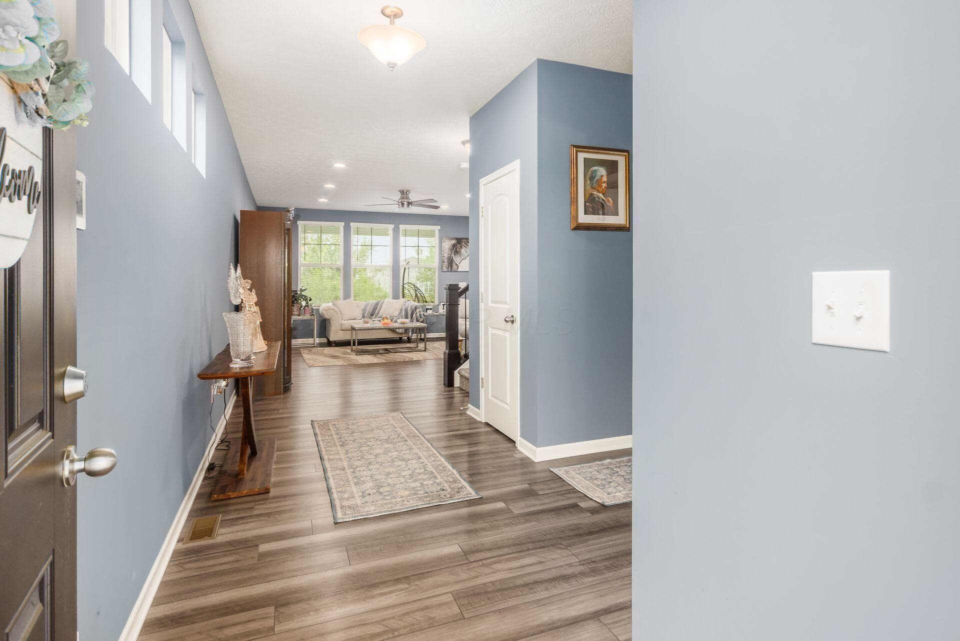 Enter onto upgraded luxury vinyl planks