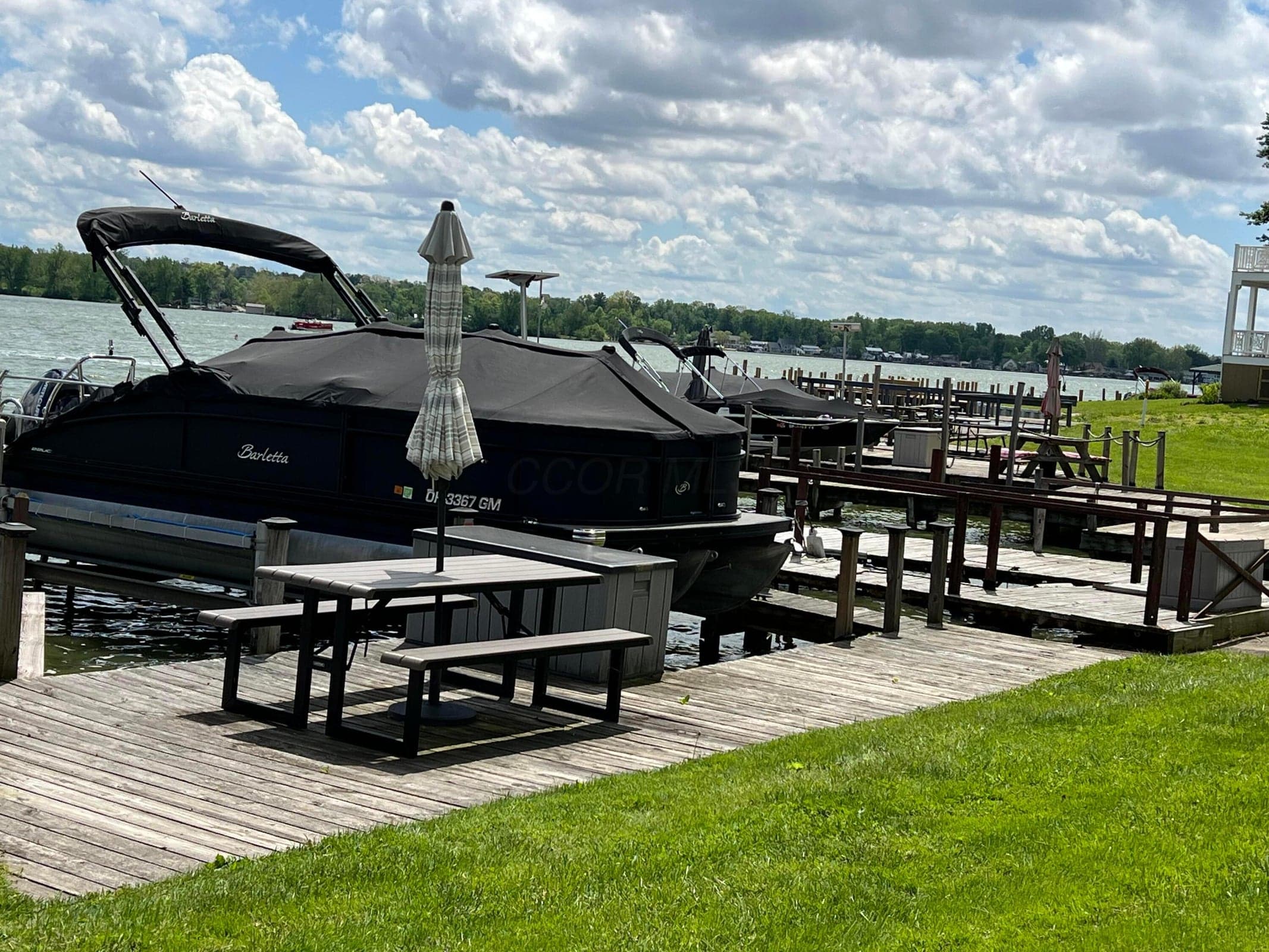 you get a bigger dock with a solar power lift