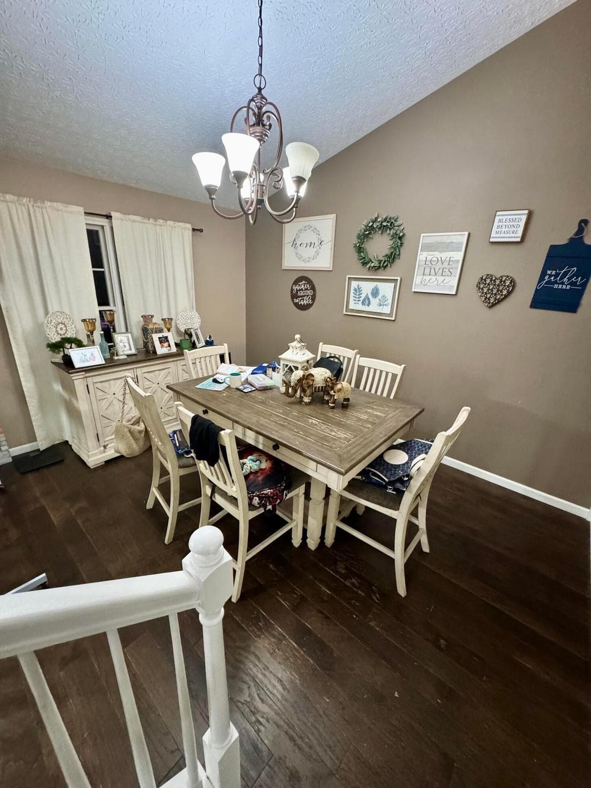 Large Dining room on the second level