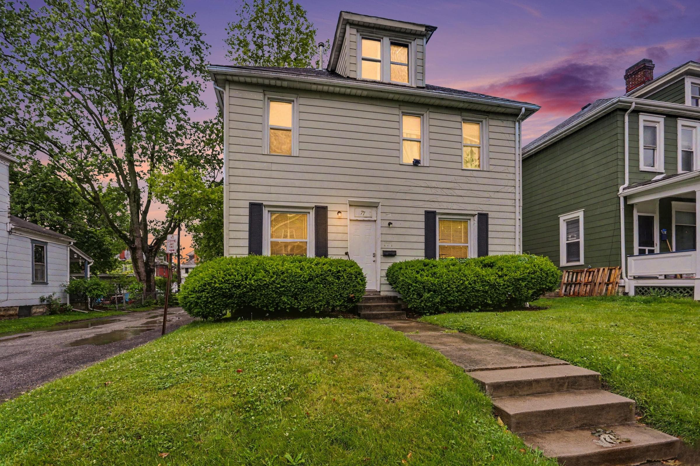 Welcome to 77 E Patterson- quiet street just a block from High Street!