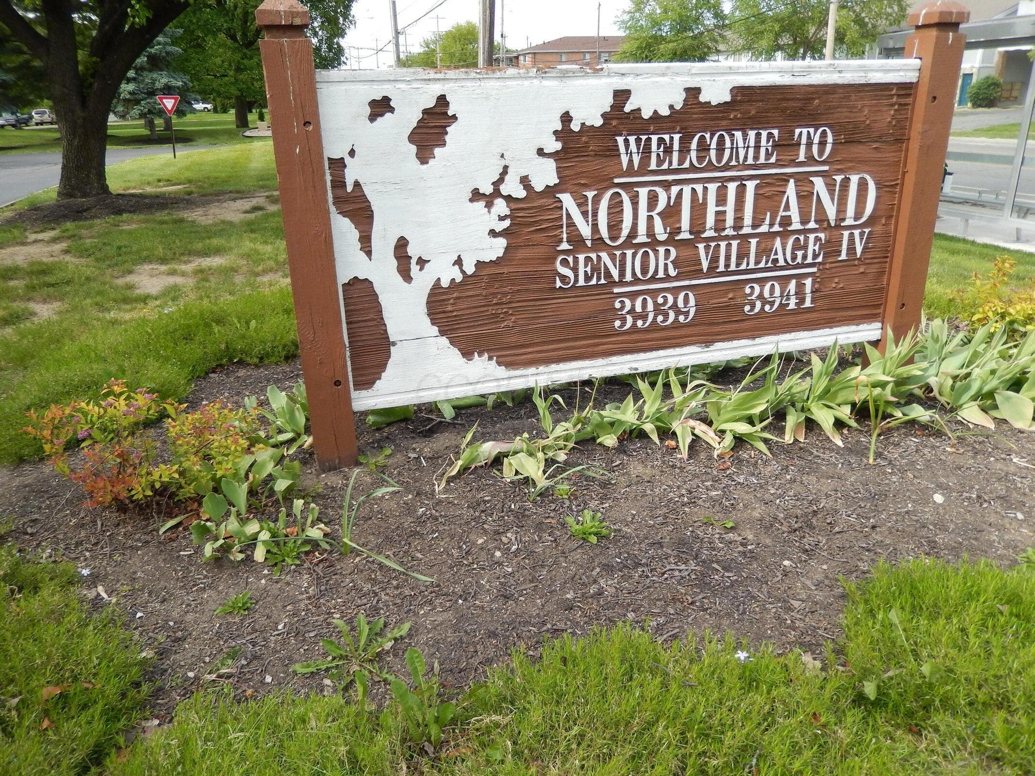 Front entry sign