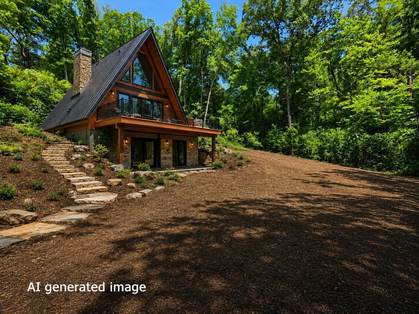 AI generated visual of home