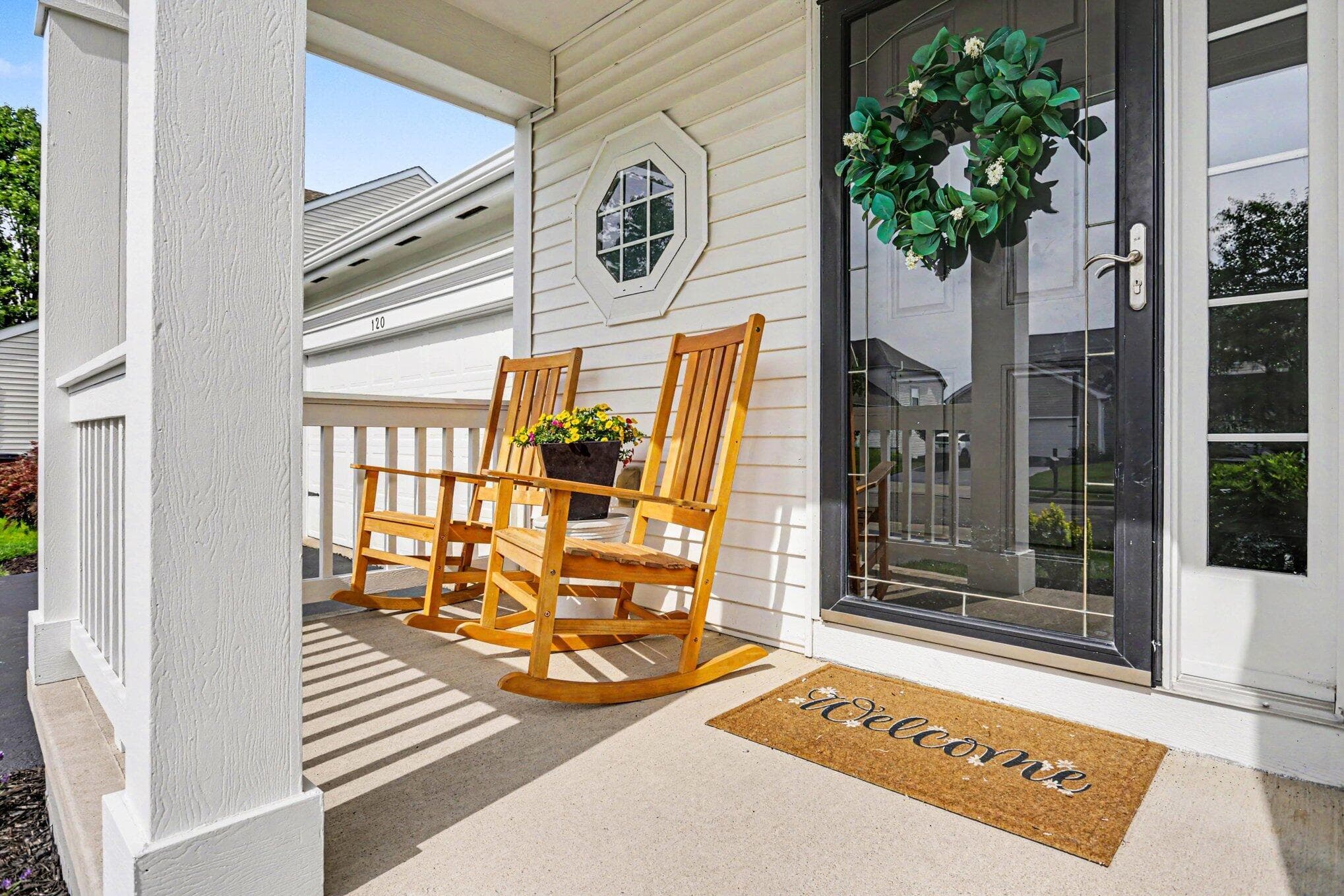 Relax on the front porch!