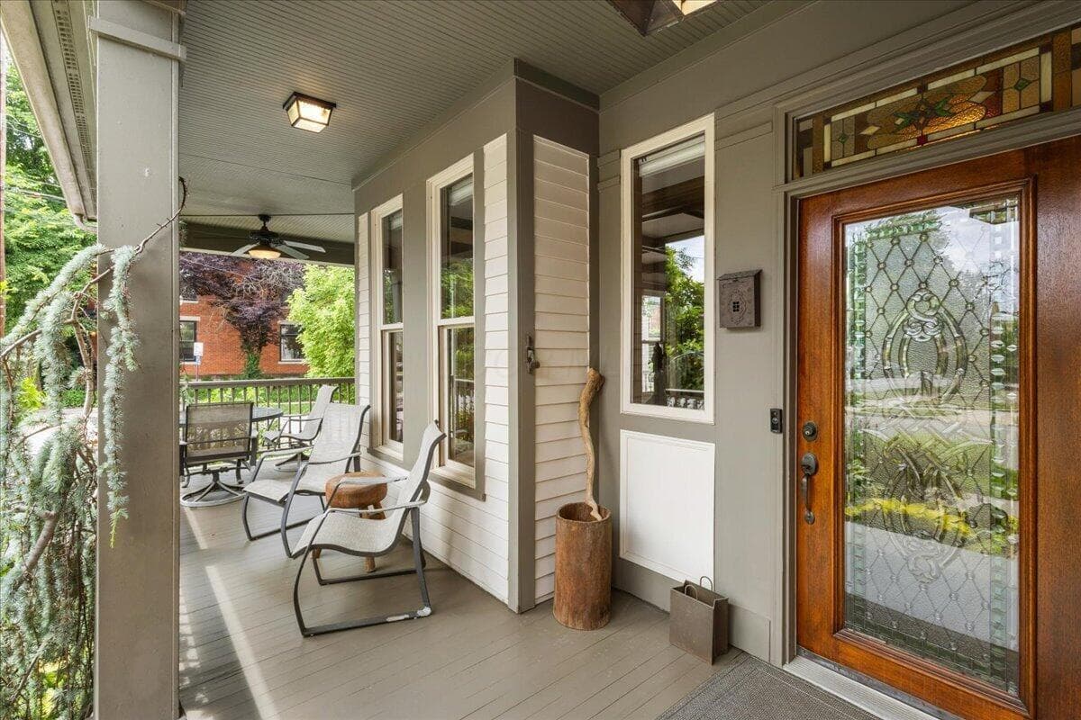 Extensive Wrap-around Front Porch...