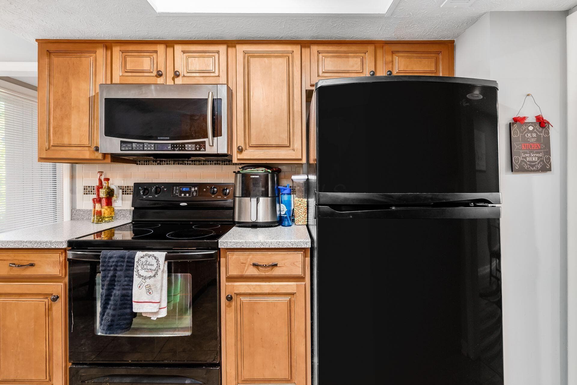 Appliances stay.