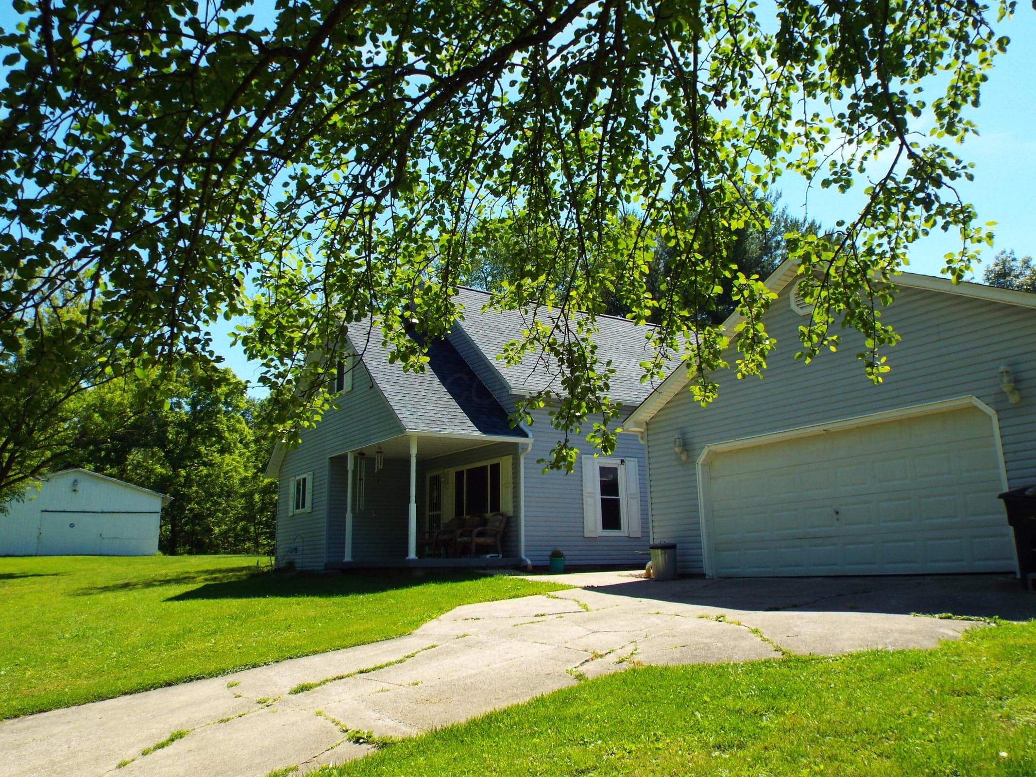 Exterior view of home