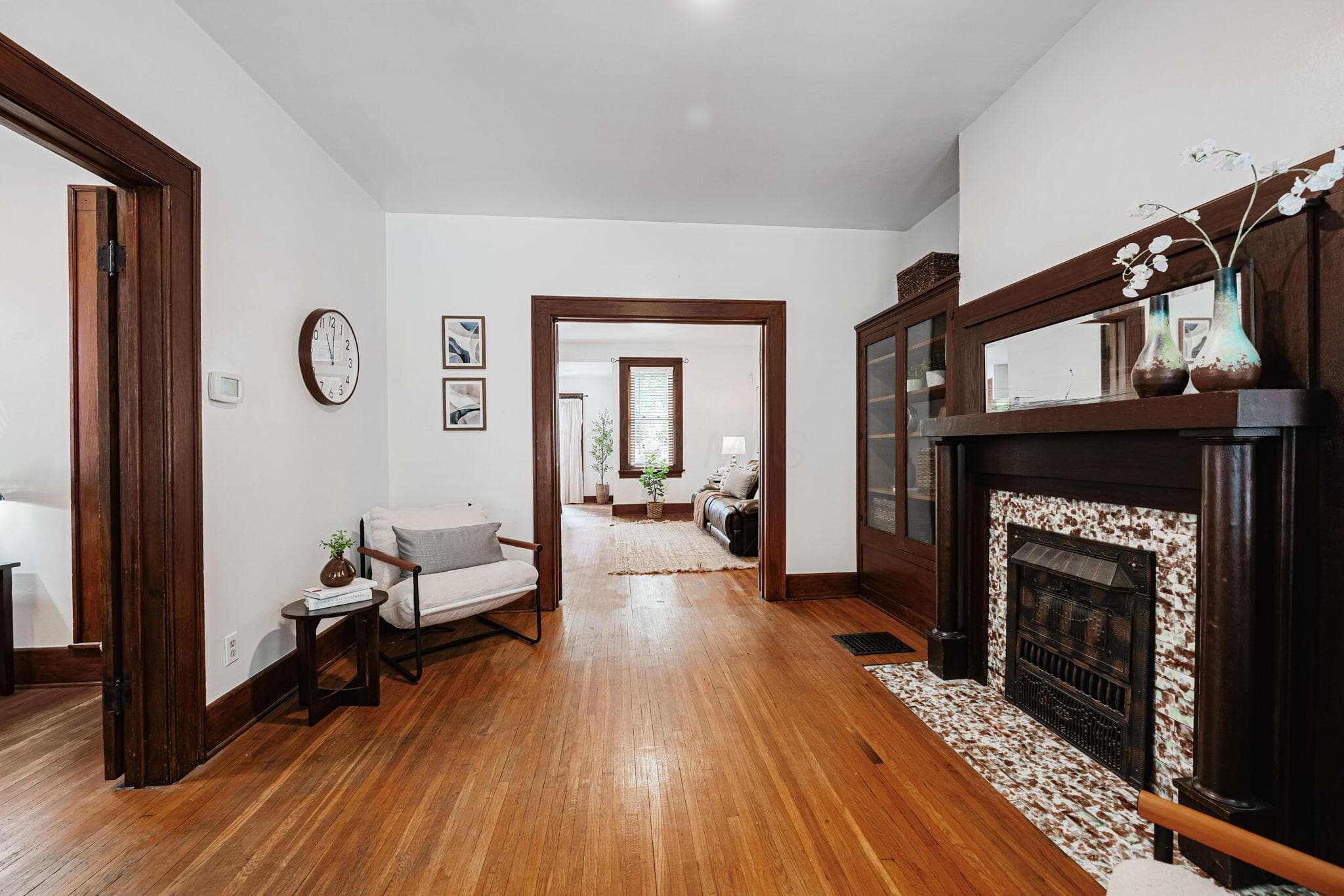 Breathtaking woodwork throughout the home.