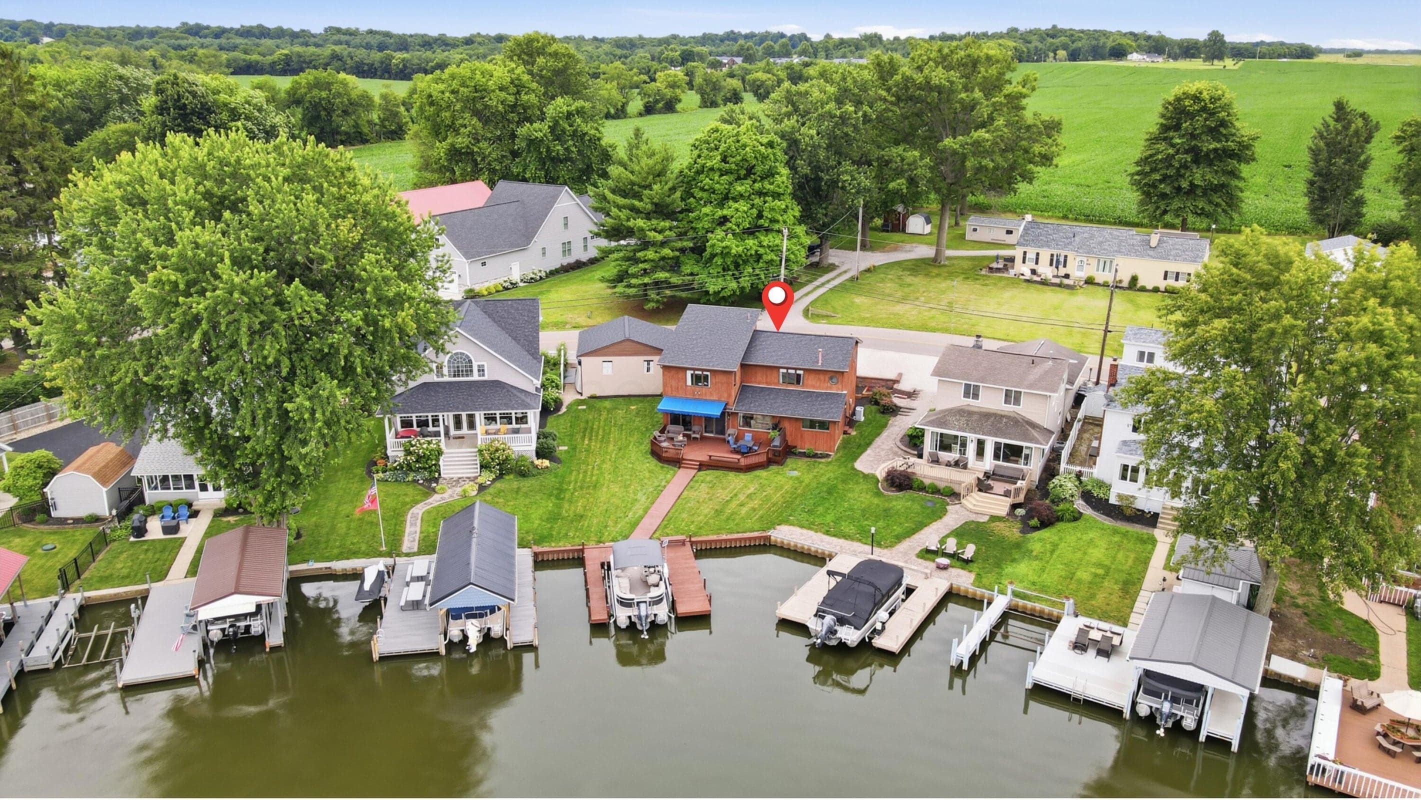 Aerial View - 3250 South Bank Road NE, Millersport, OH 43046