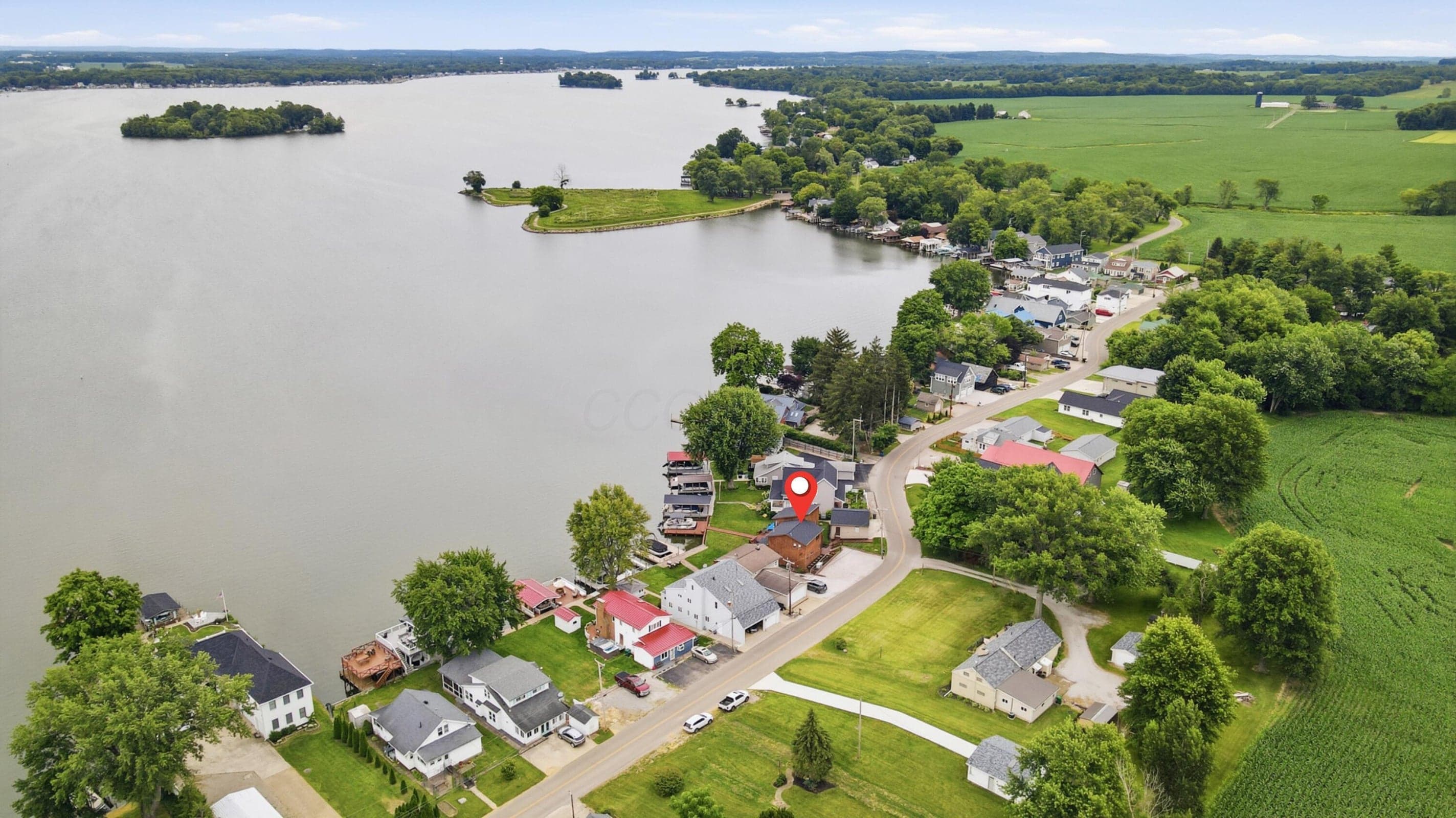Aerial View - 3250 South Bank Road NE, Millersport, OH 43046