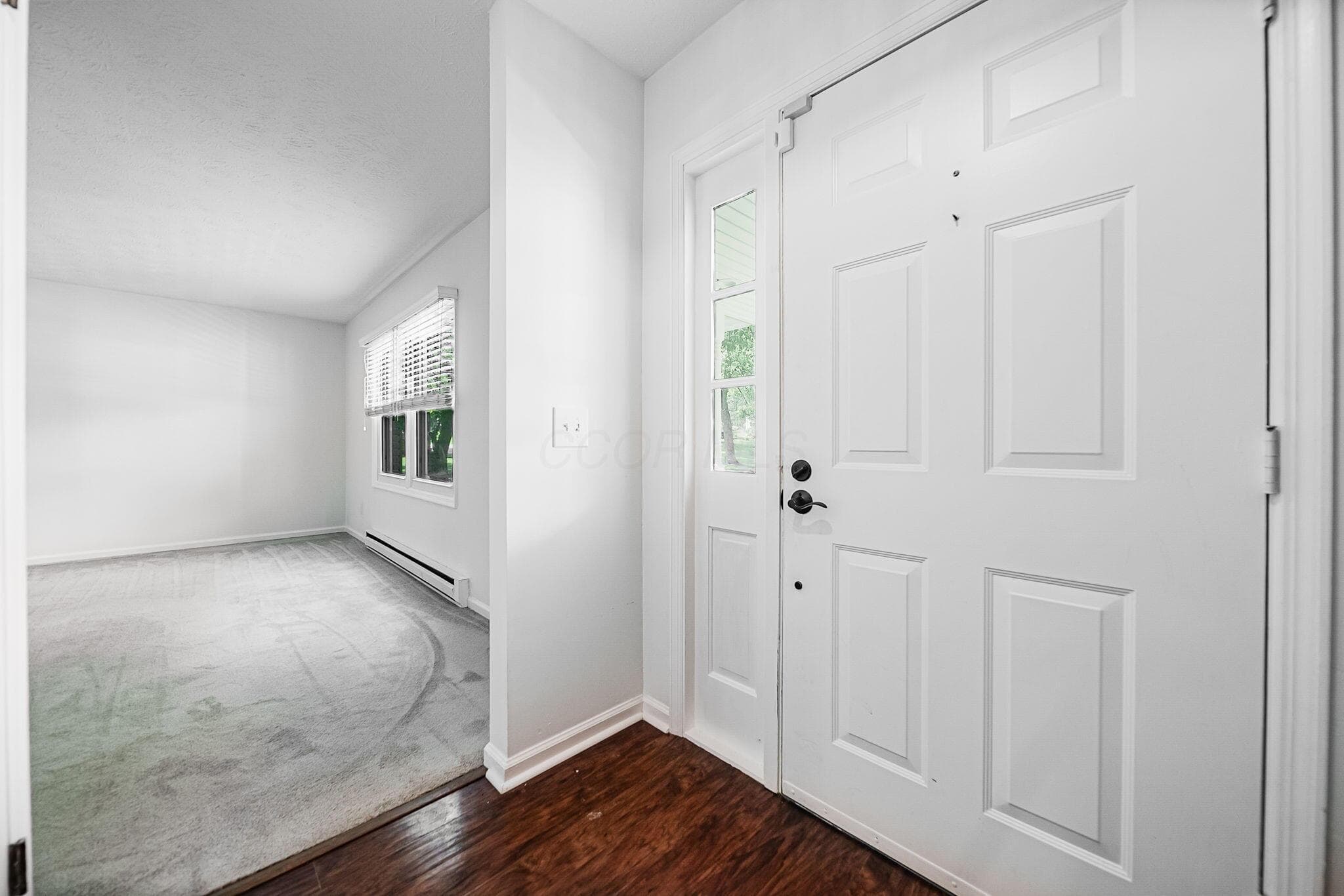 Front door/ Living room