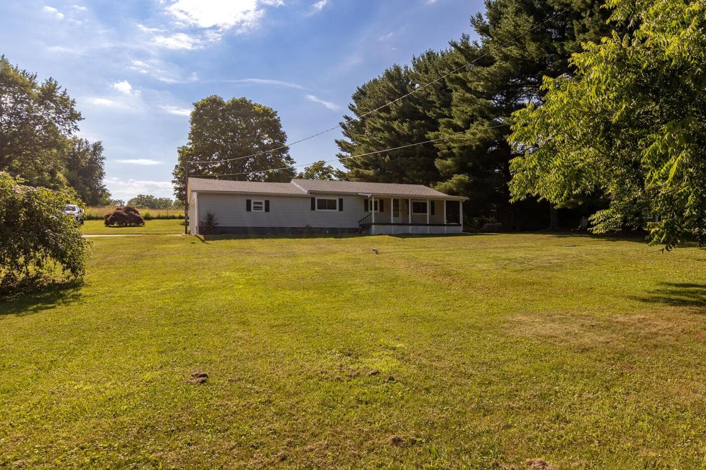 Large Front Yard