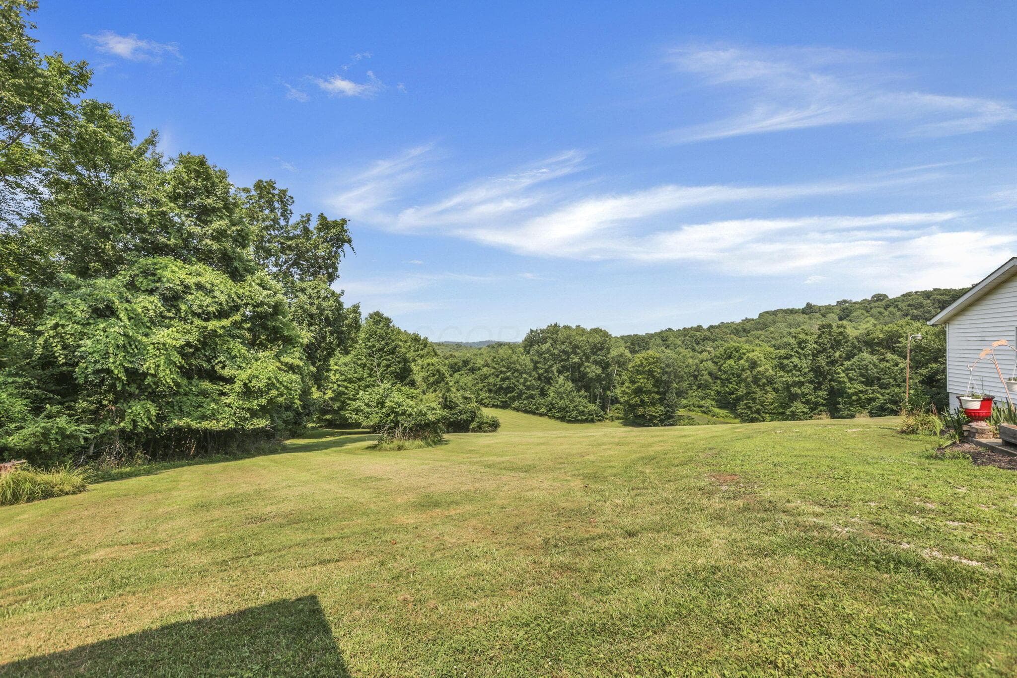 view from driveway