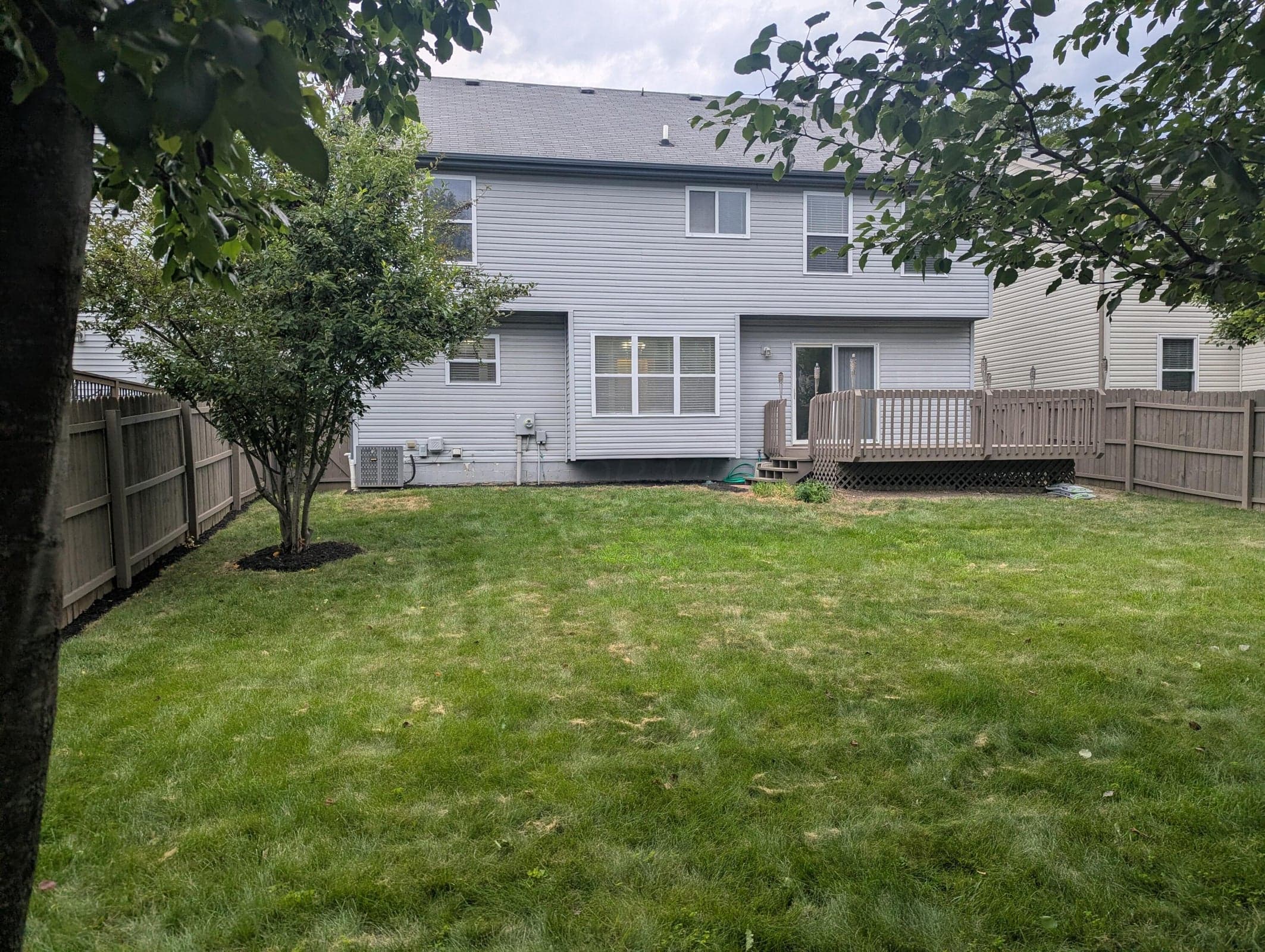 Spacious Private Backyard