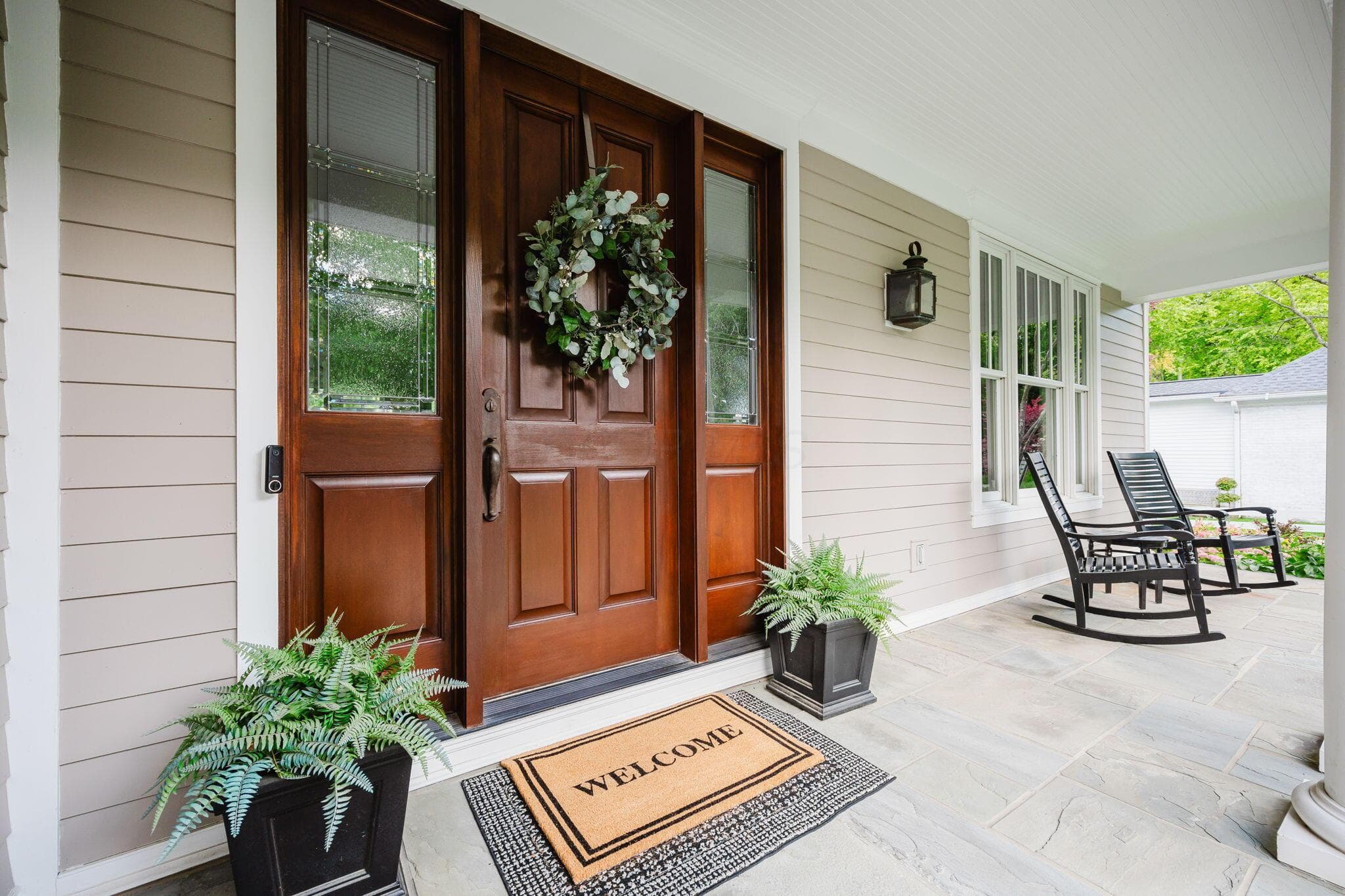 Spacious Covered Porch.