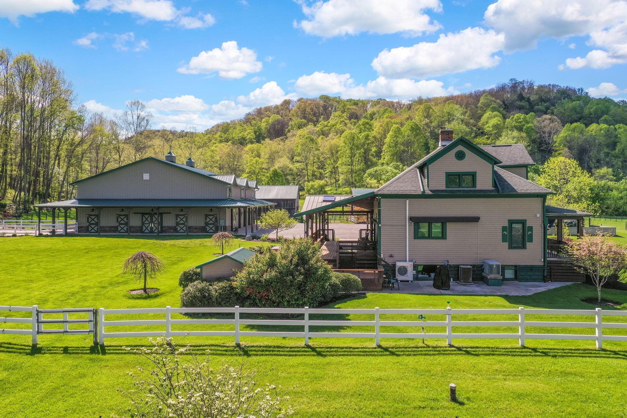 Two separate residences - Farmhouse and Turnkey Custom Barndominium
