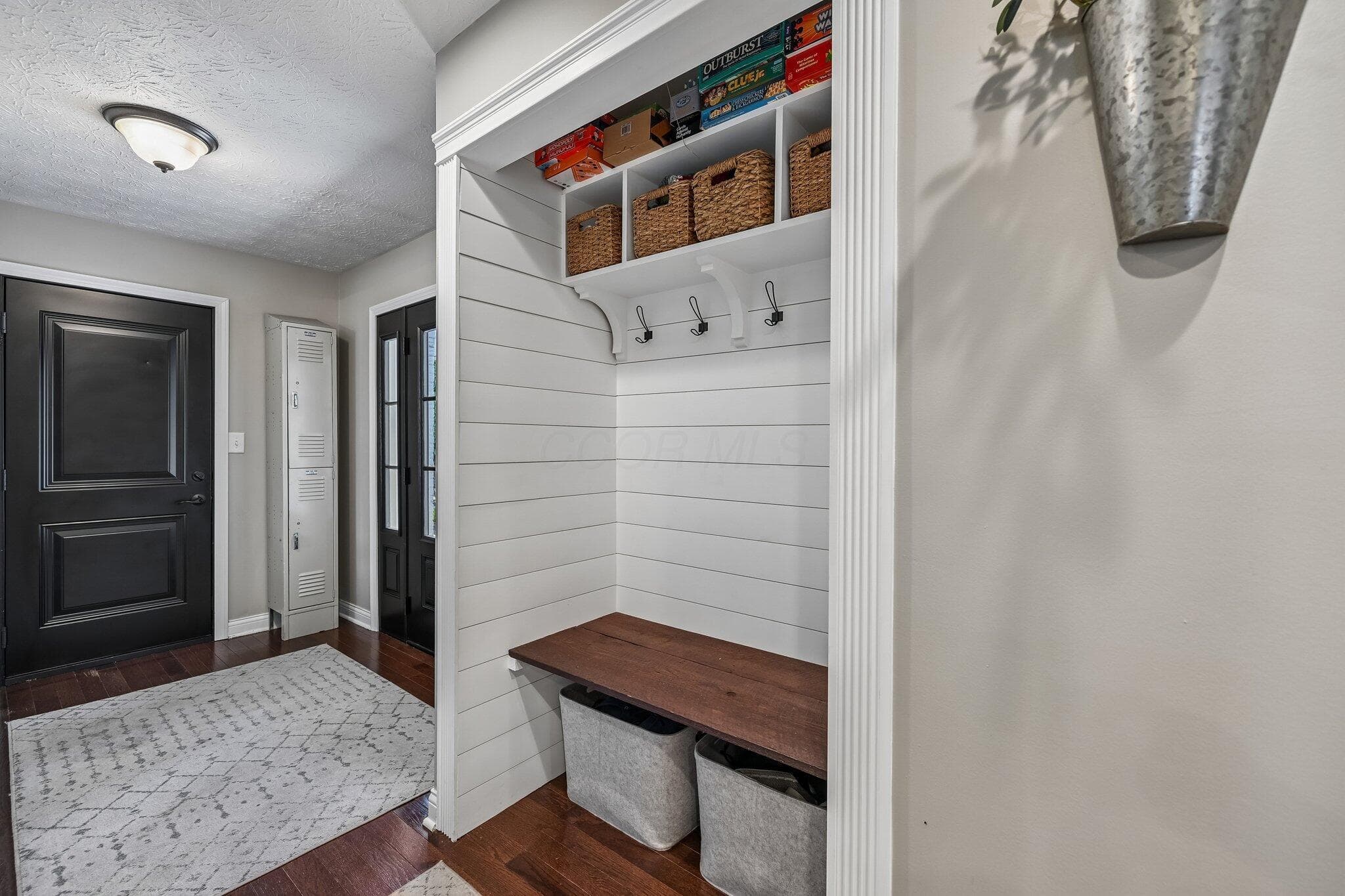 Built in cubbies