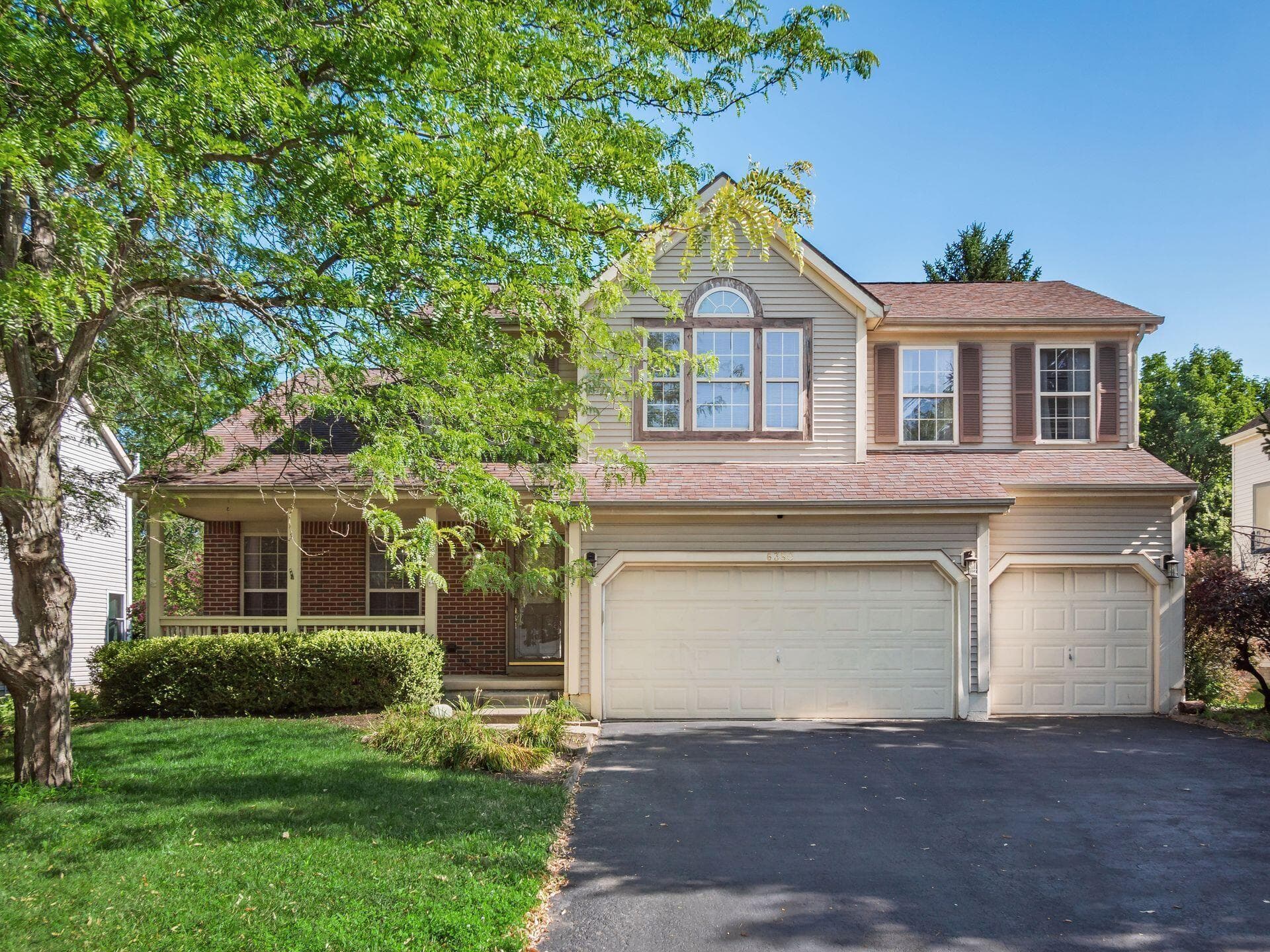 Spacious 3 bedroom, 3.5 bath home with finished basement and wooded lot!