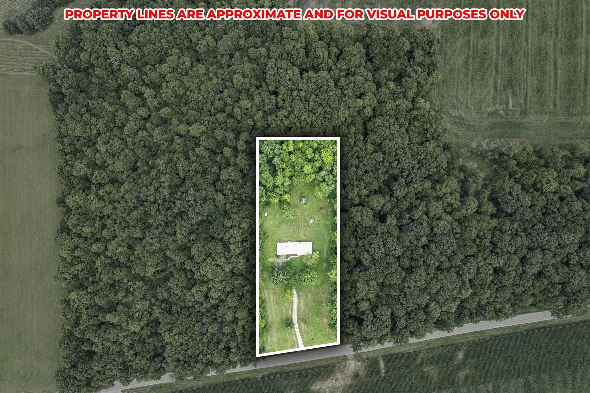 Approximate Property Lines - 6309 State Route 288, Galion, OH 44833