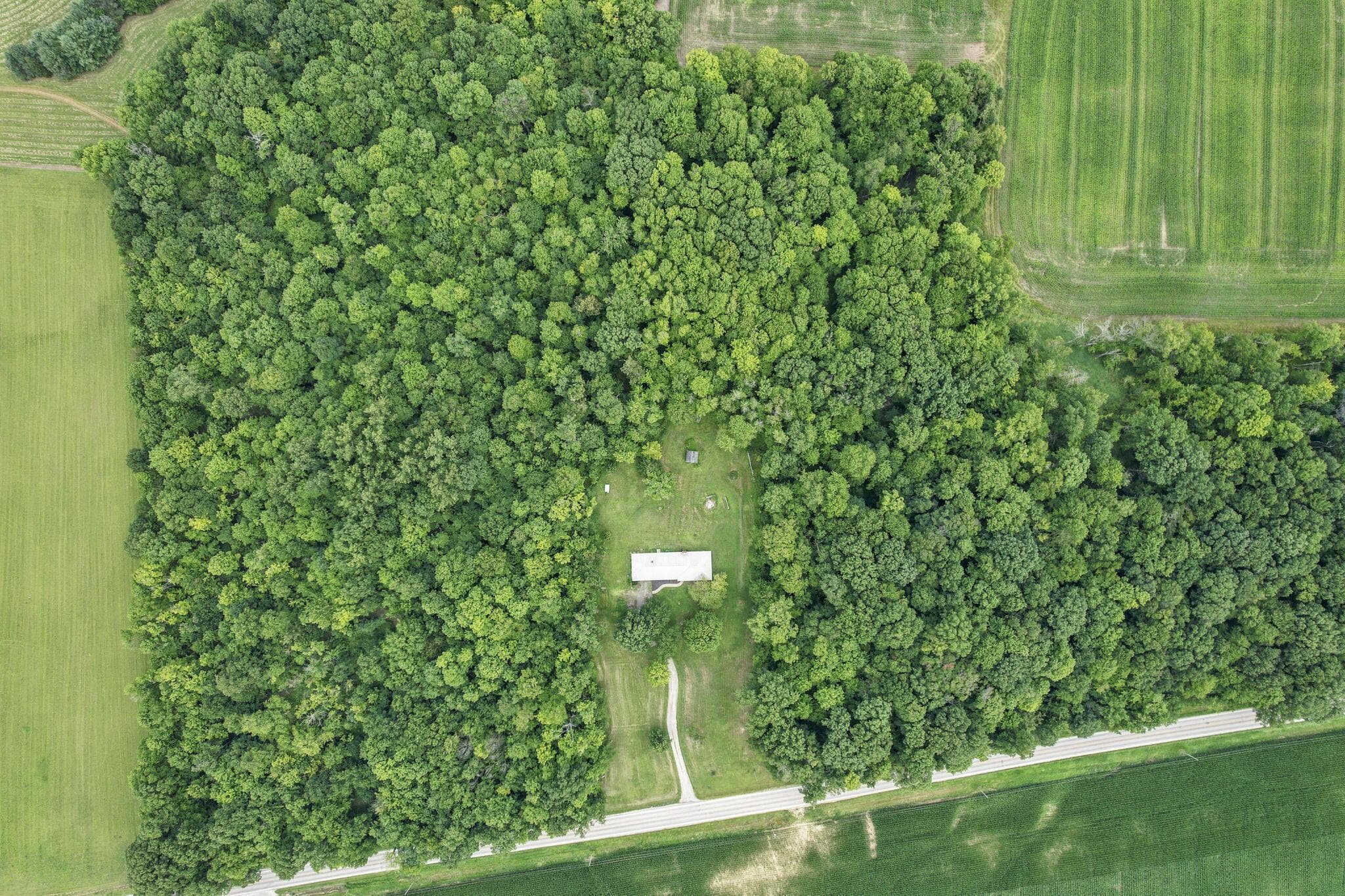 Aerial View - 6309 State Route 288, Galion, OH 44833