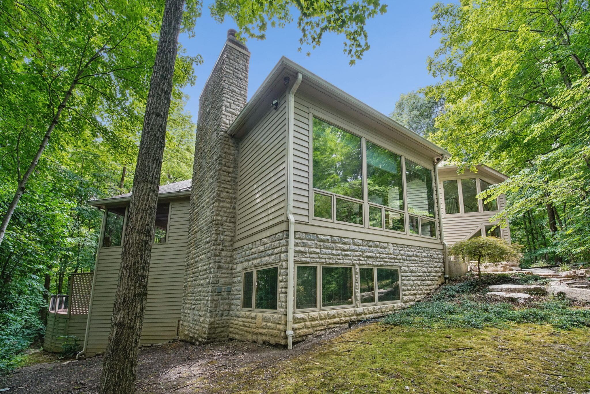 Gorgeous wall-to-wall windows