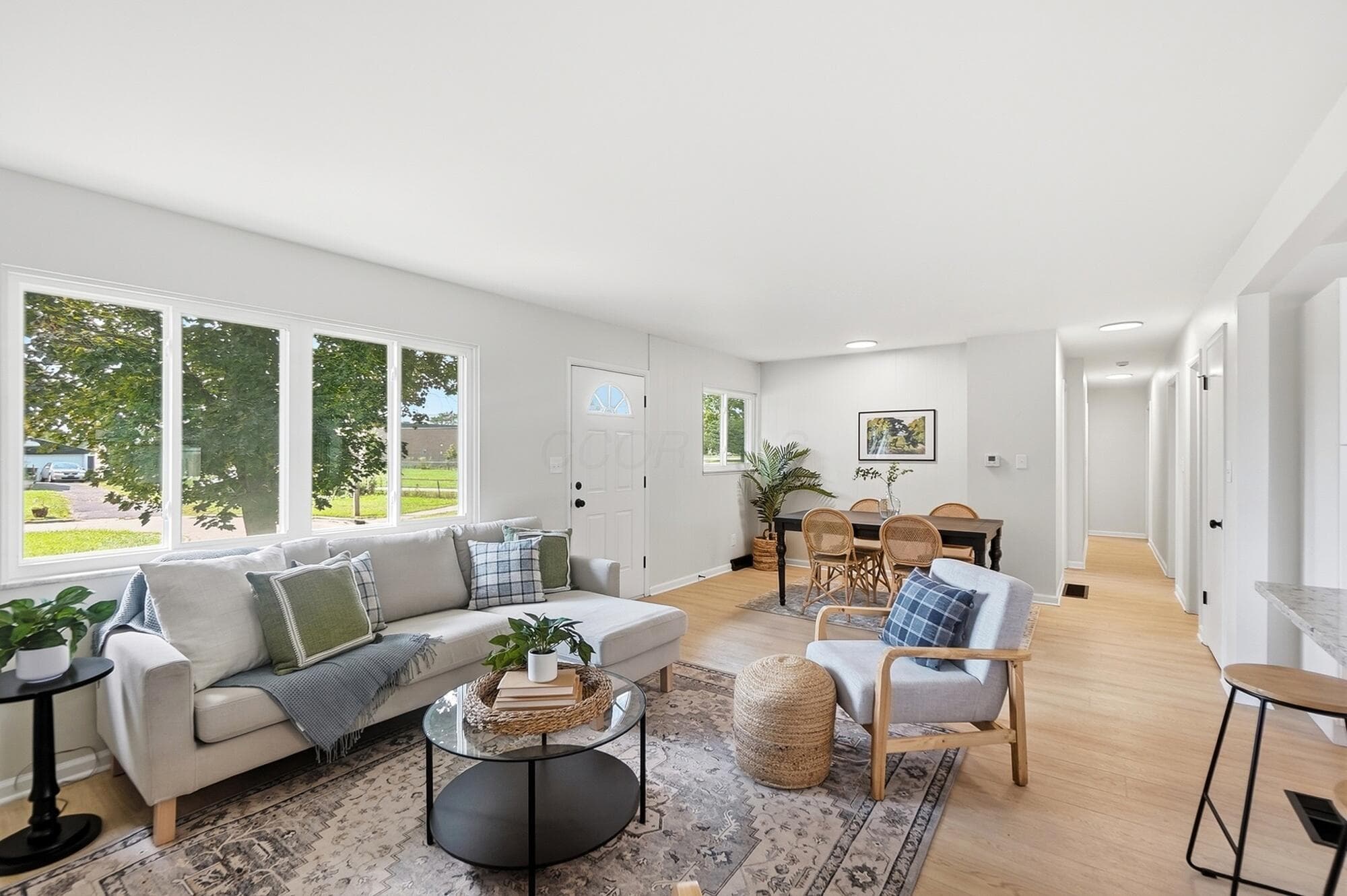 Open Floor Plan Living Area