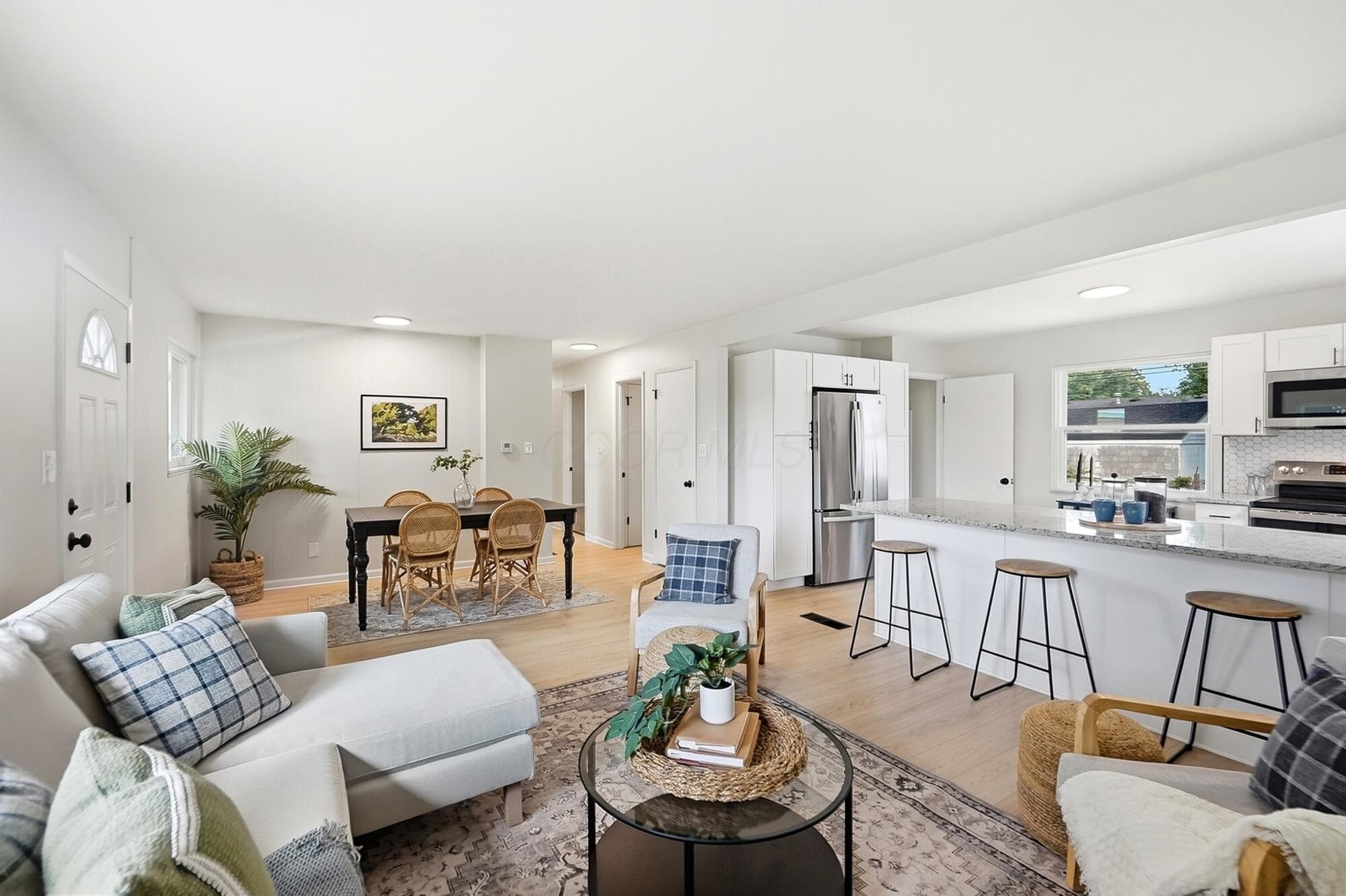 Open Floor Plan Living Area