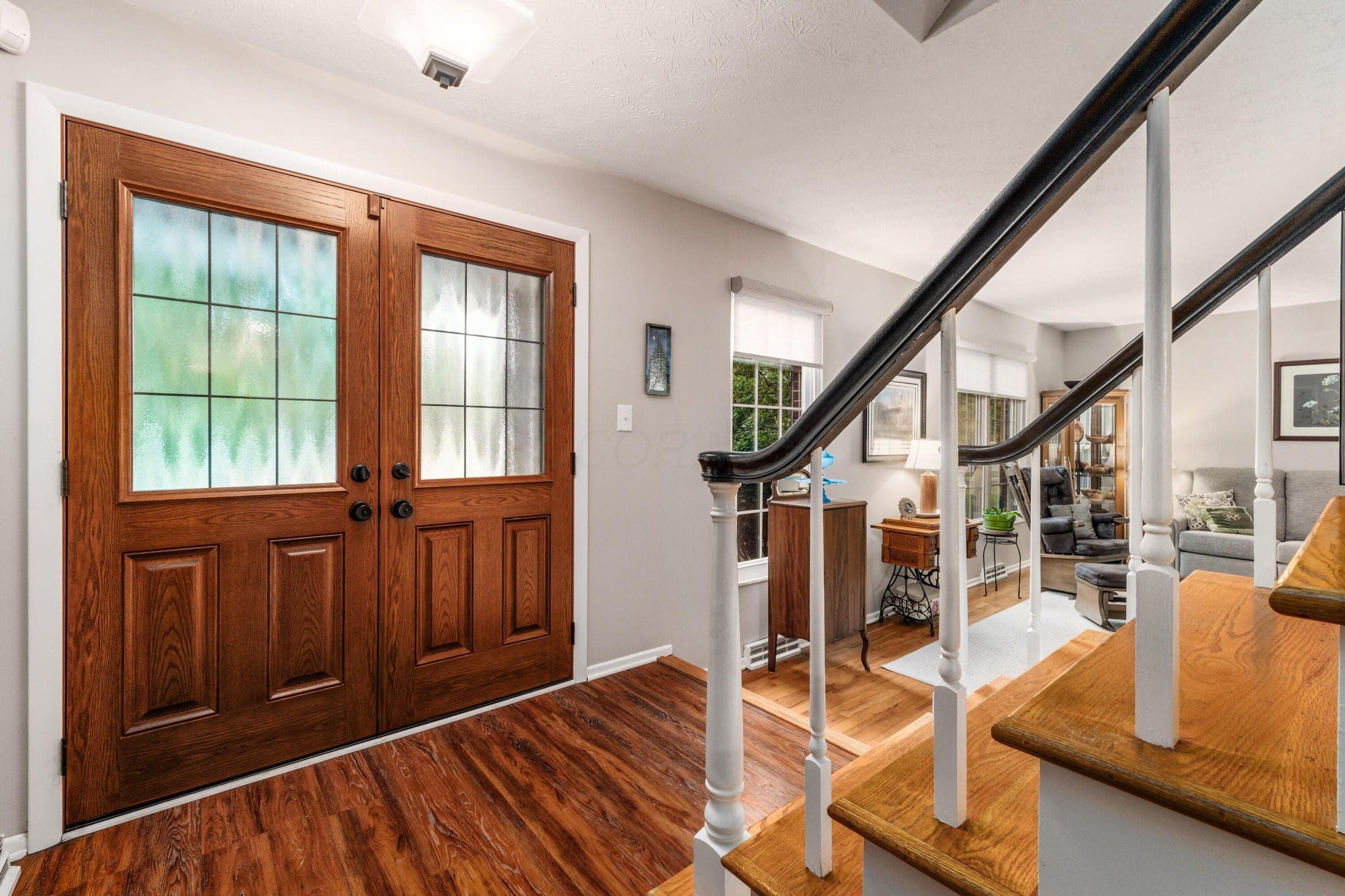 Newly replaced doubt front doors in 2020