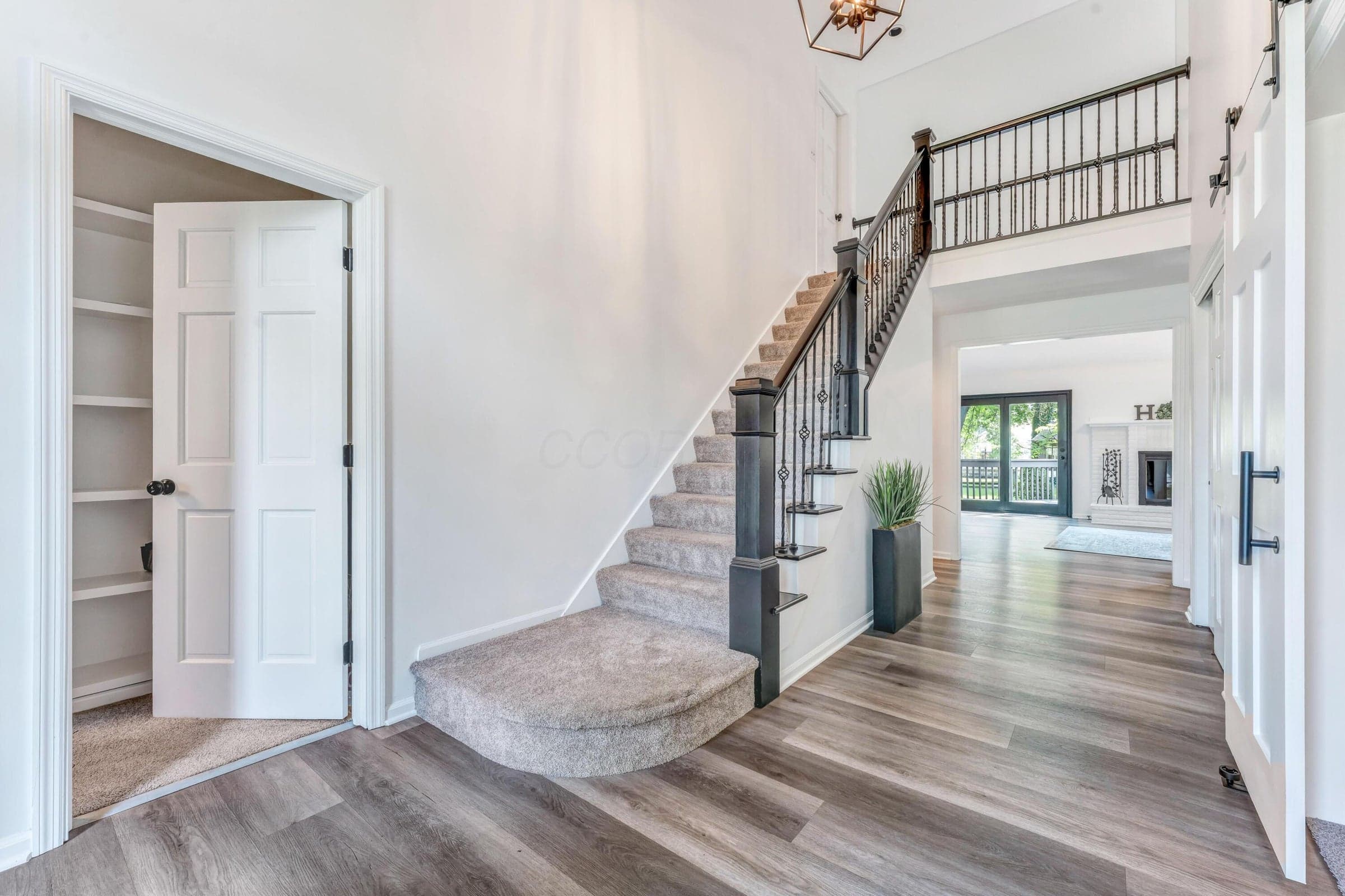 Engineered wood floor