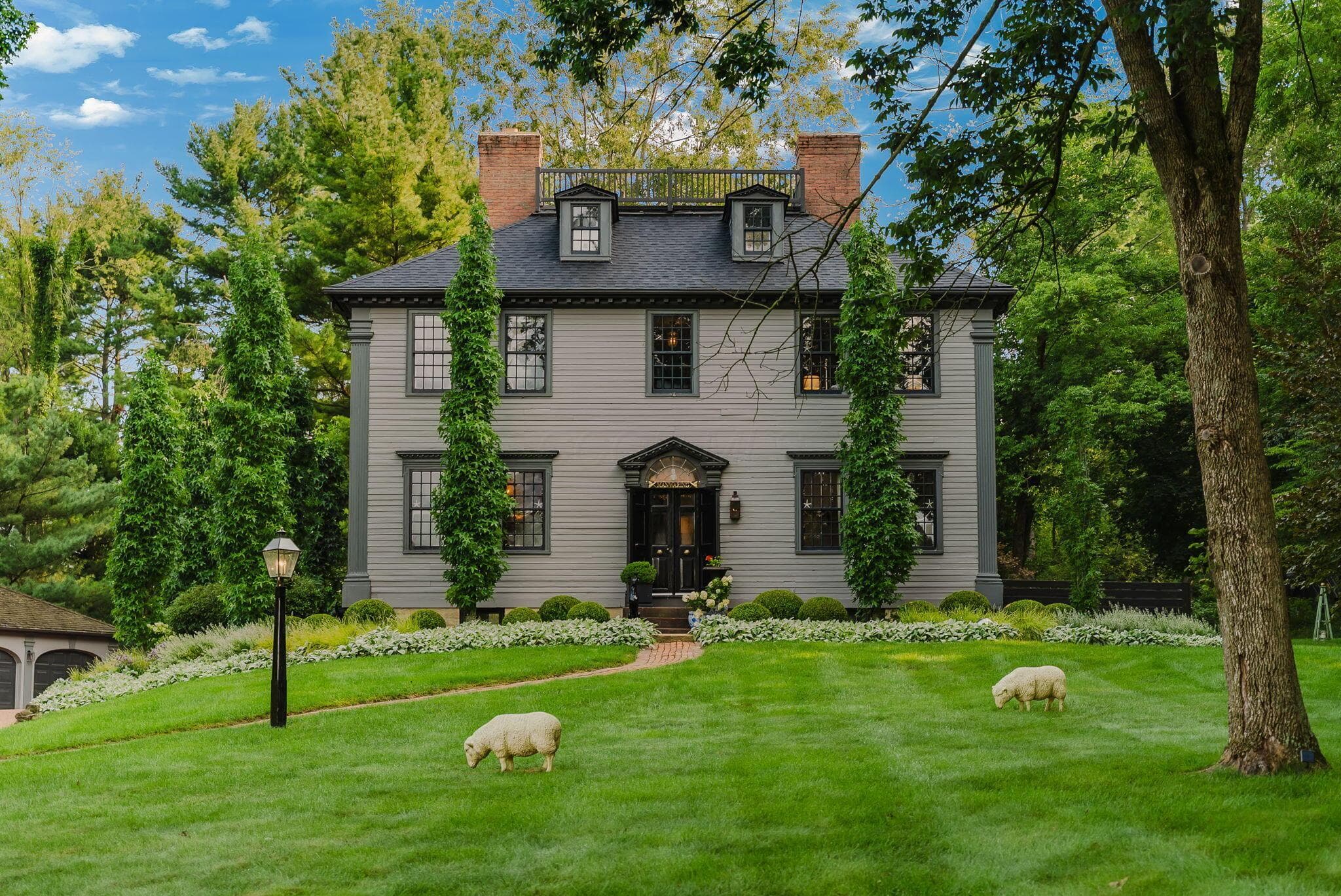 Circa Late 1700's. Georgian Colonial.