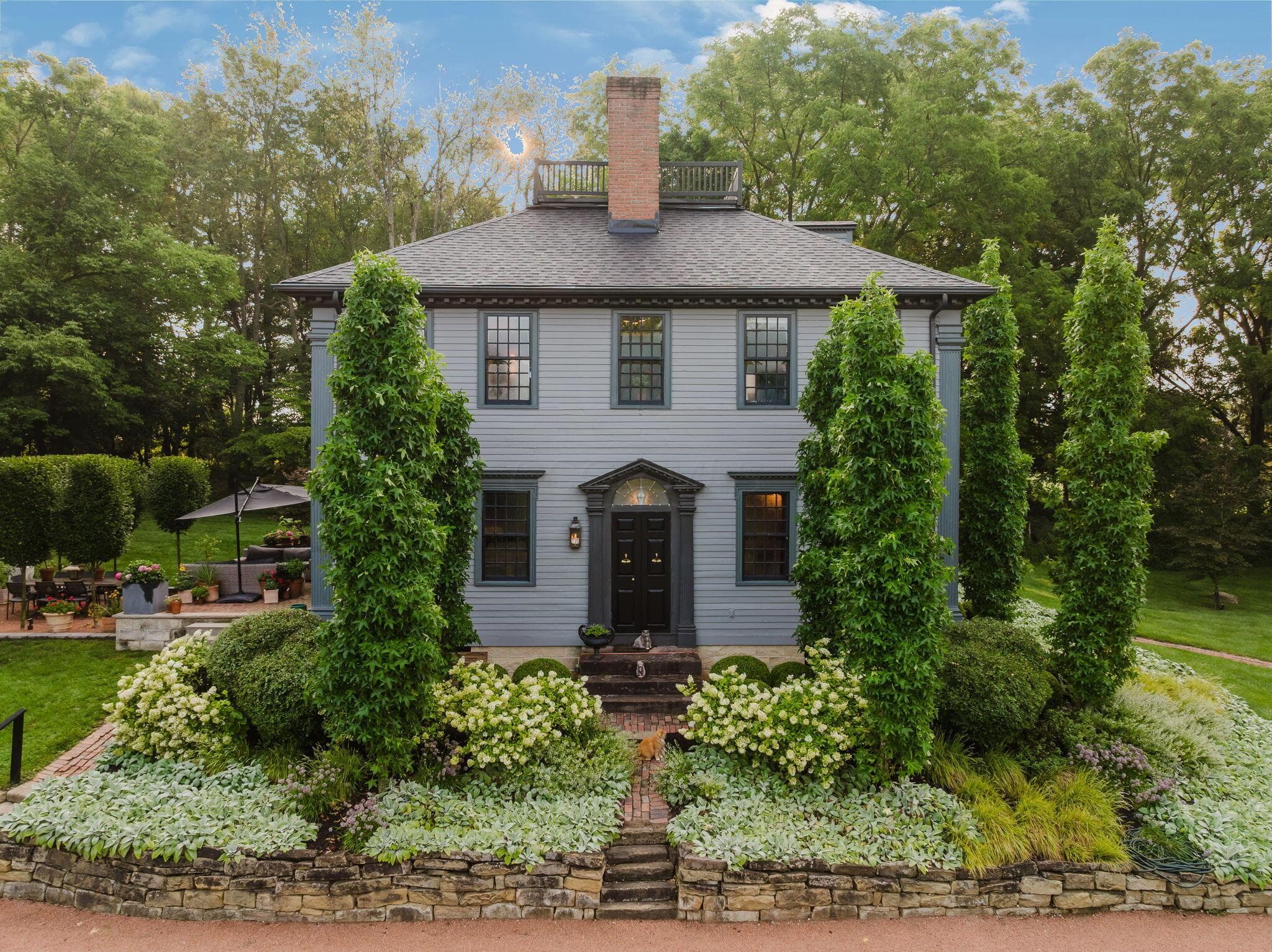 250 Potters Lane. Granville. The Manwaring House.