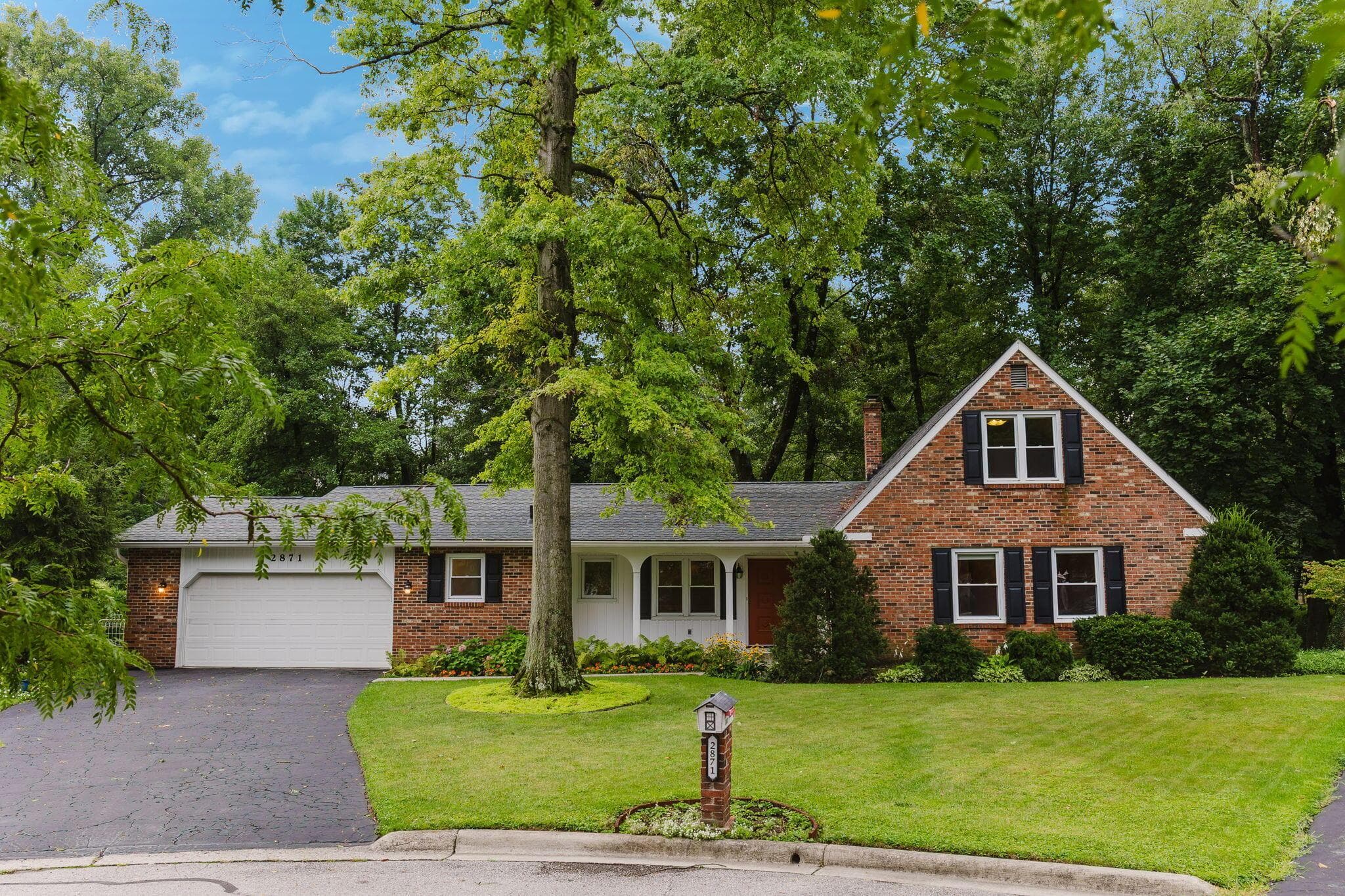 .62 acre lakefront setting on Minerva Lake