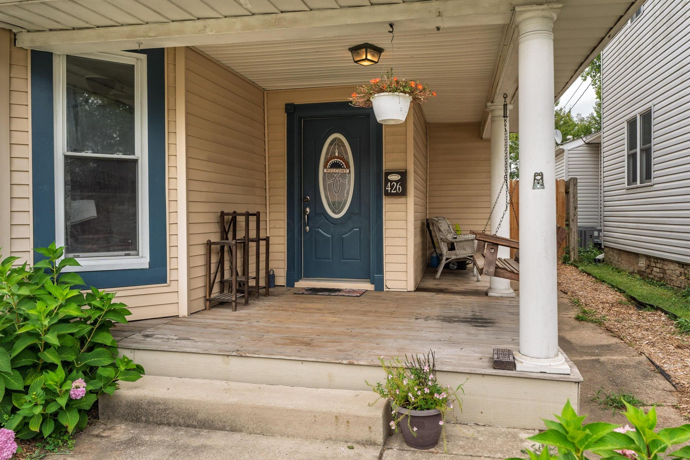 Big welcoming front porch