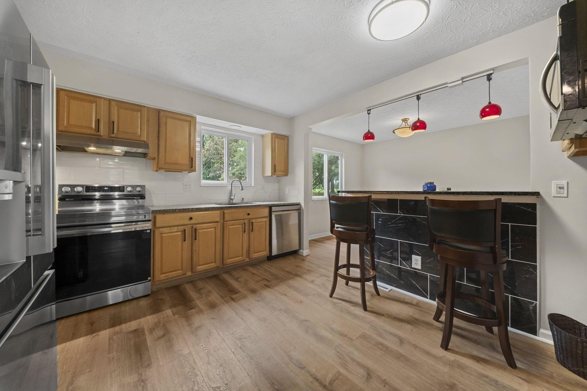 All new appliances in remodeled kitchen