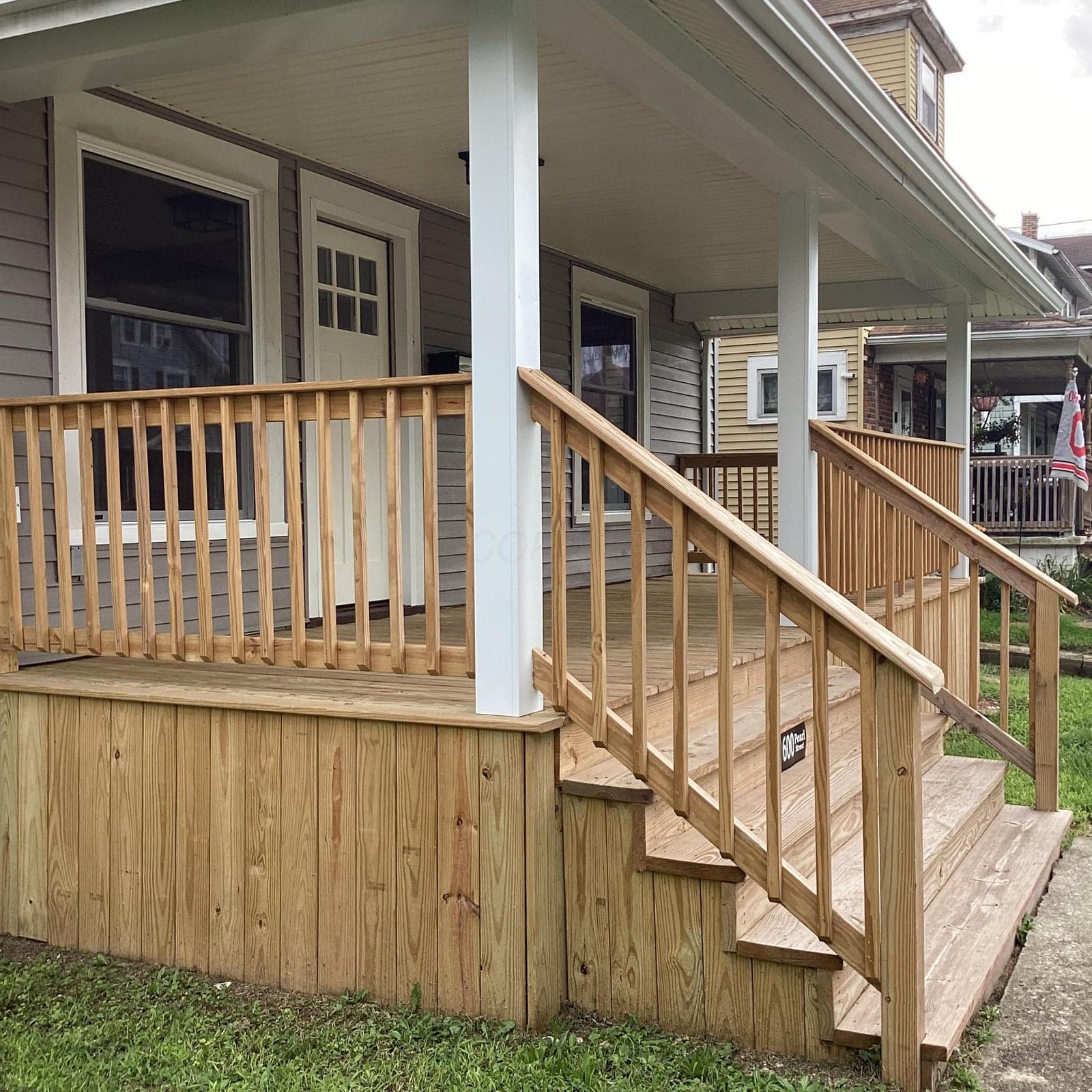 Front porch - new