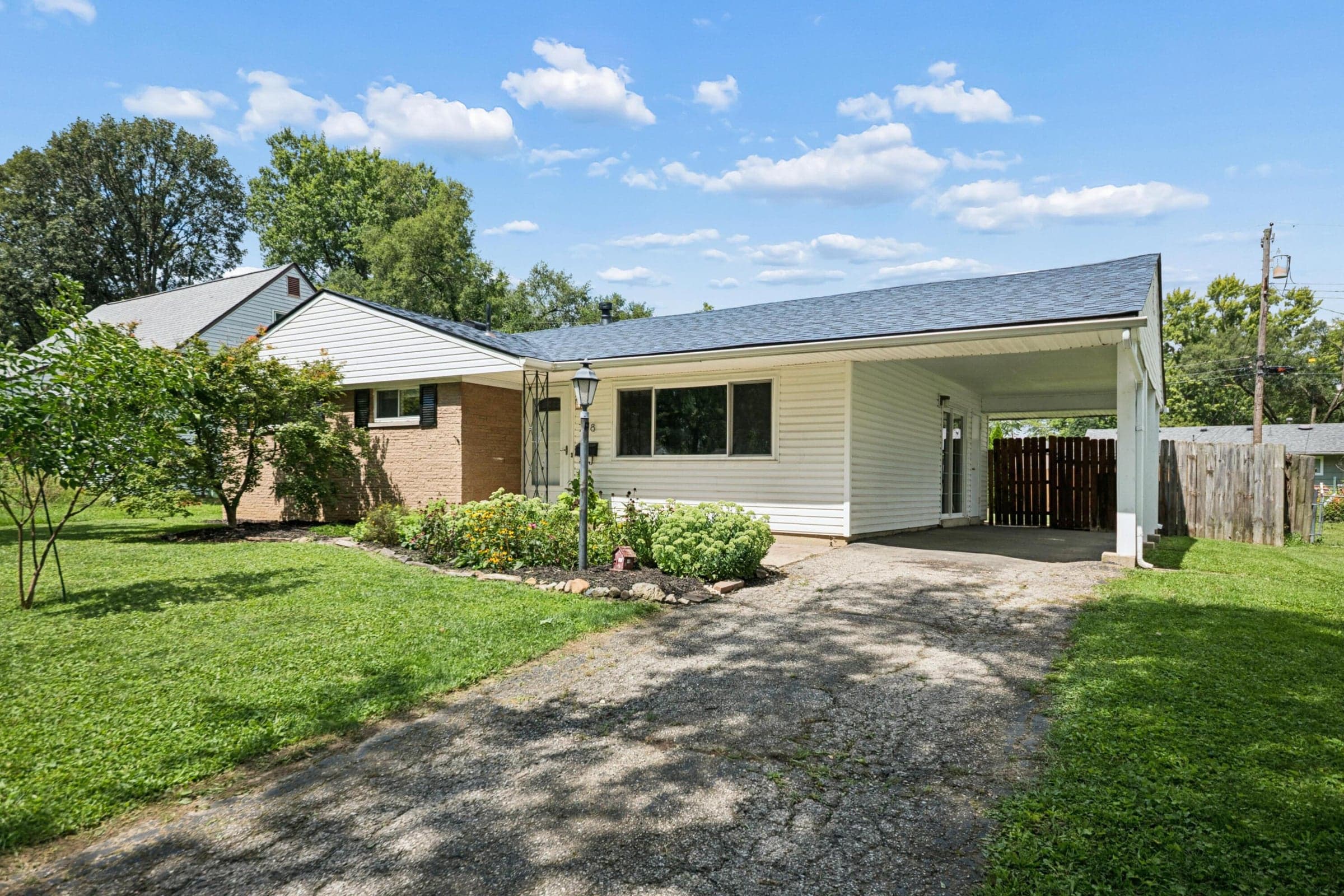 Welcome home to 738 Kettering! 3 bedrooms, 1.5 baths and a HUGE backyard