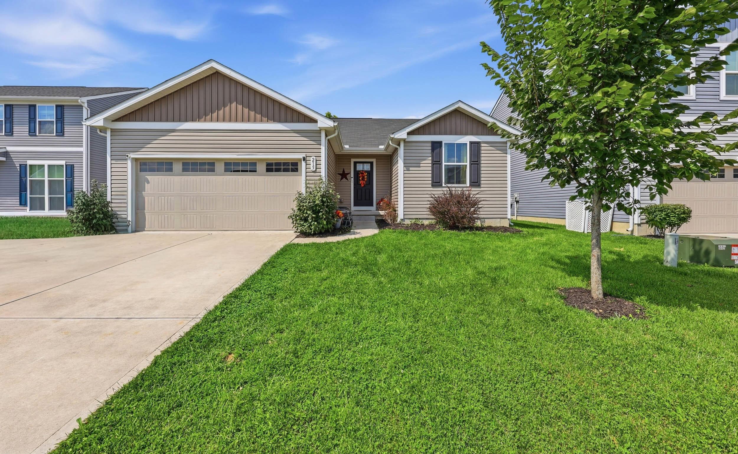 Located 37 minutes from Columbus just off 70 W and it looks and feels new 1 floor plan