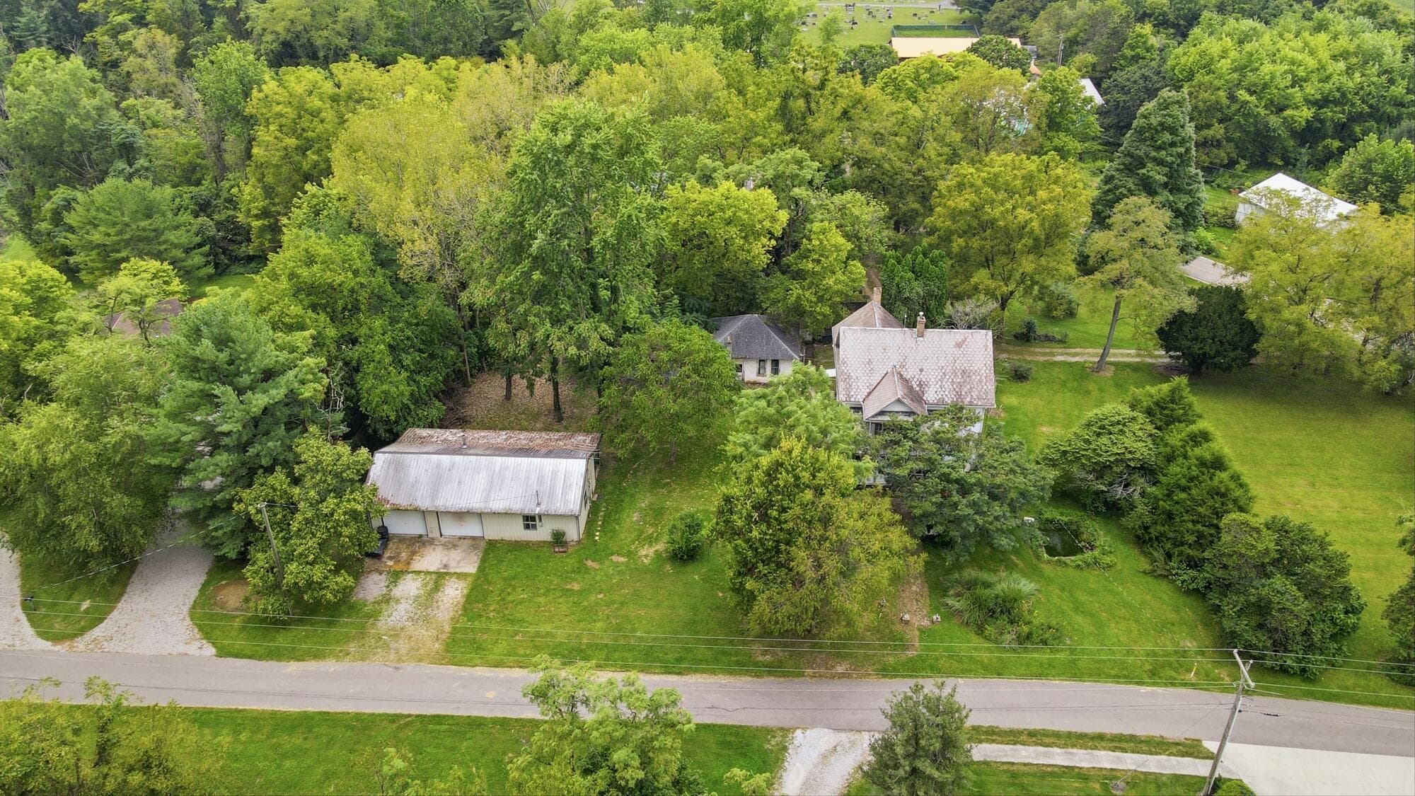 Aerial View - 121 S Company Street, Baltimore, OH 43105