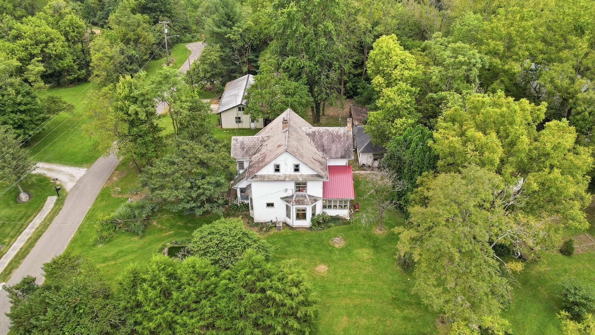 Aerial View - 121 S Company Street, Baltimore, OH 43105