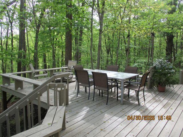 Back porch view