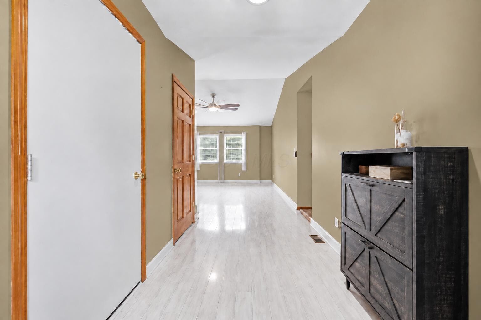 entry hallway- virtually staged