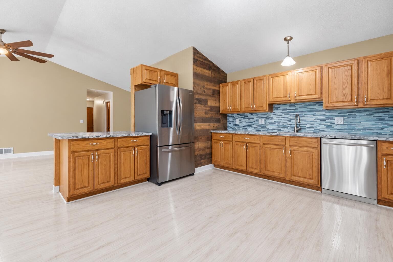 kitchen- virtually staged