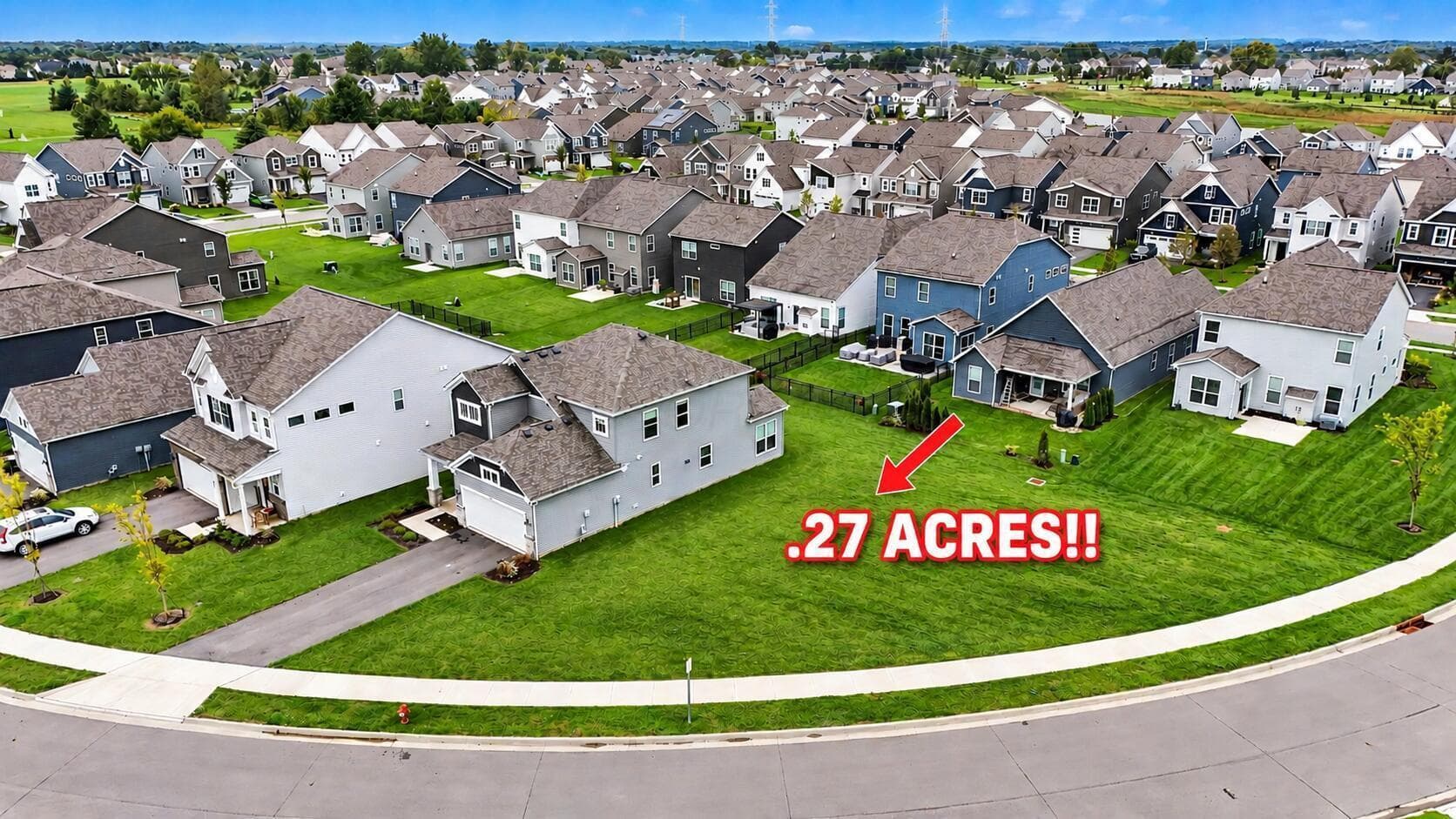 Can't STRESS this HOMESITE enough! One of the LARGEST!!
